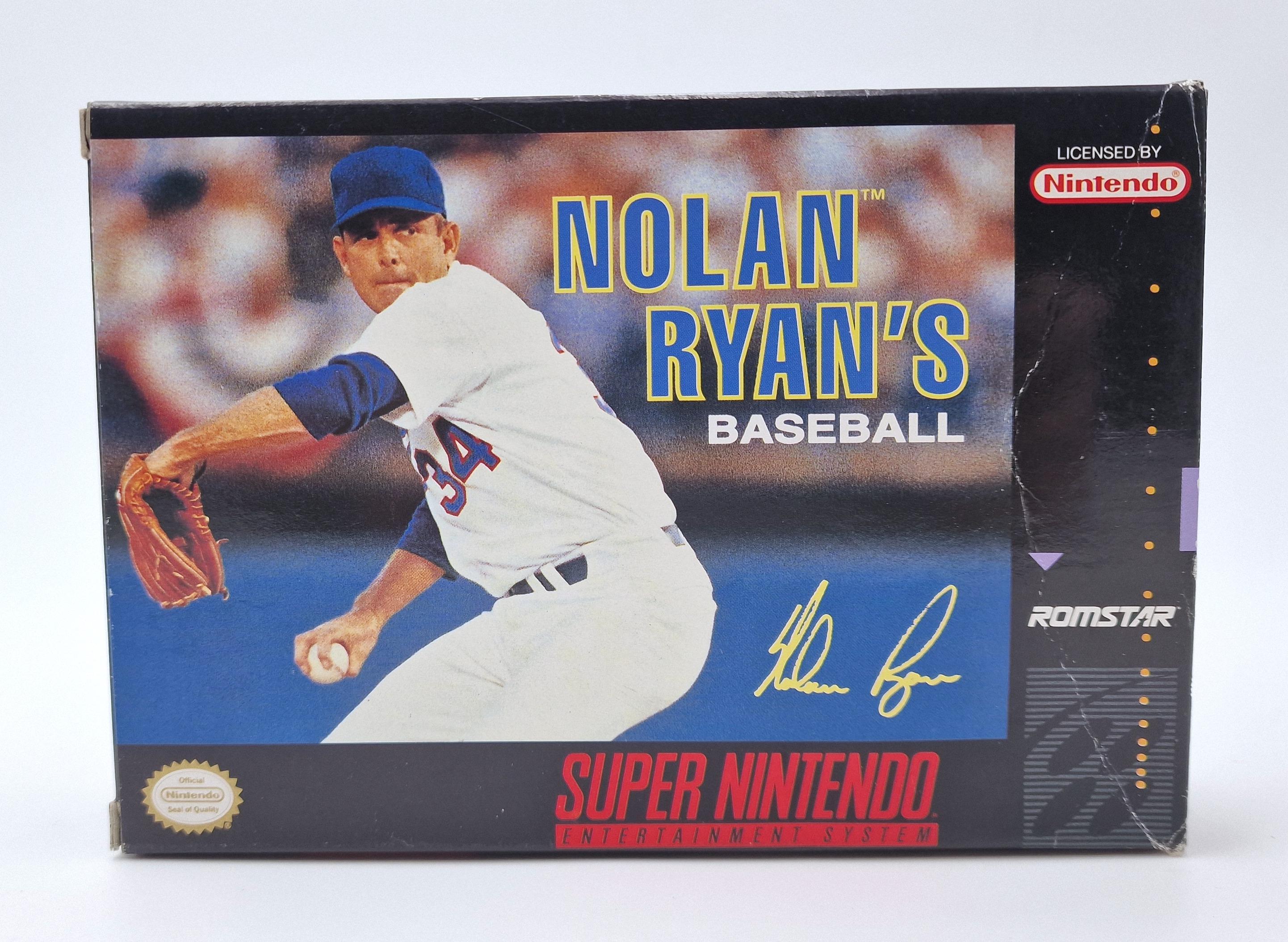 Nolan Ryan's Baseball — Nintendo SNES US