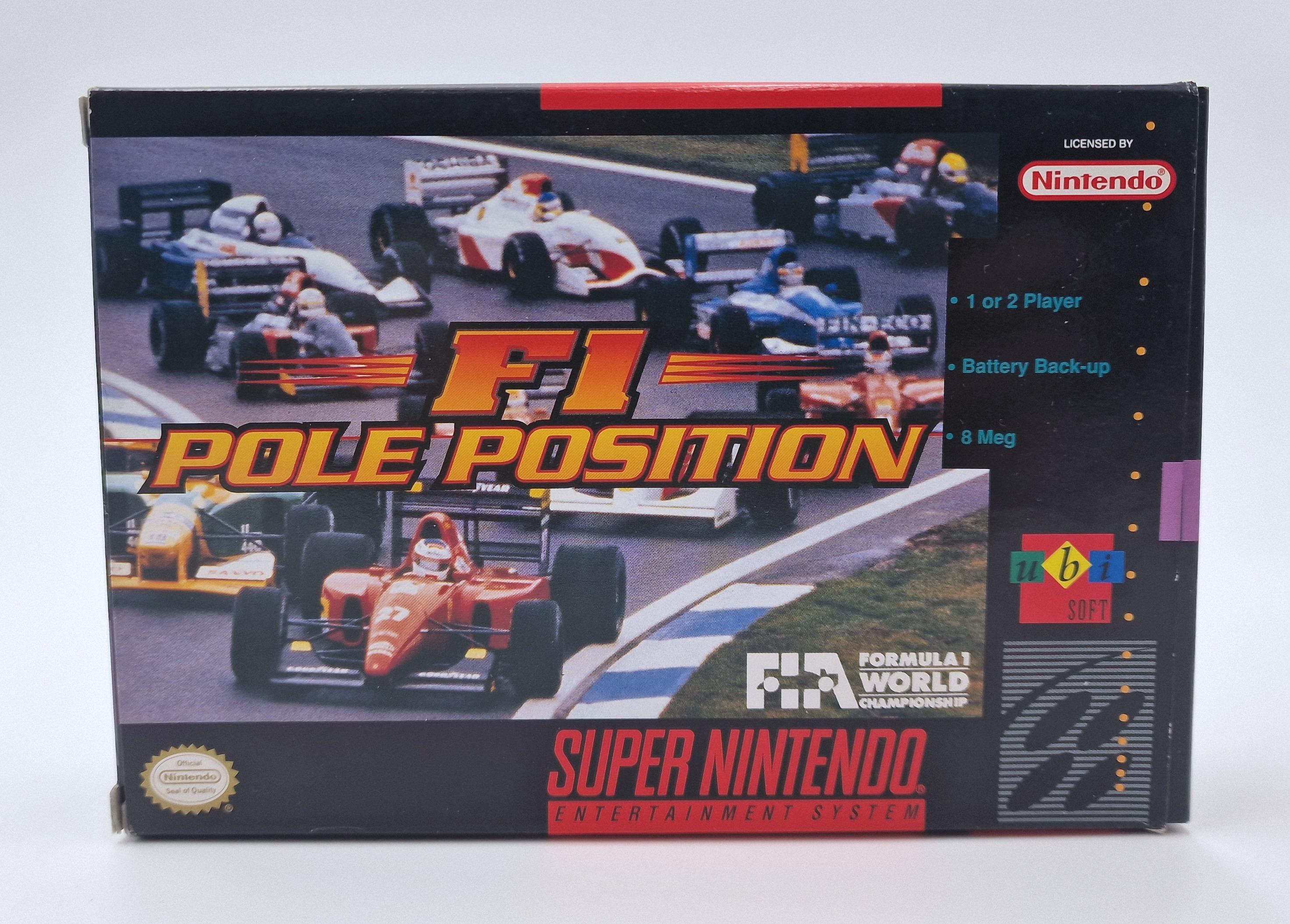 F1 Pole Position — Nintendo SNES US