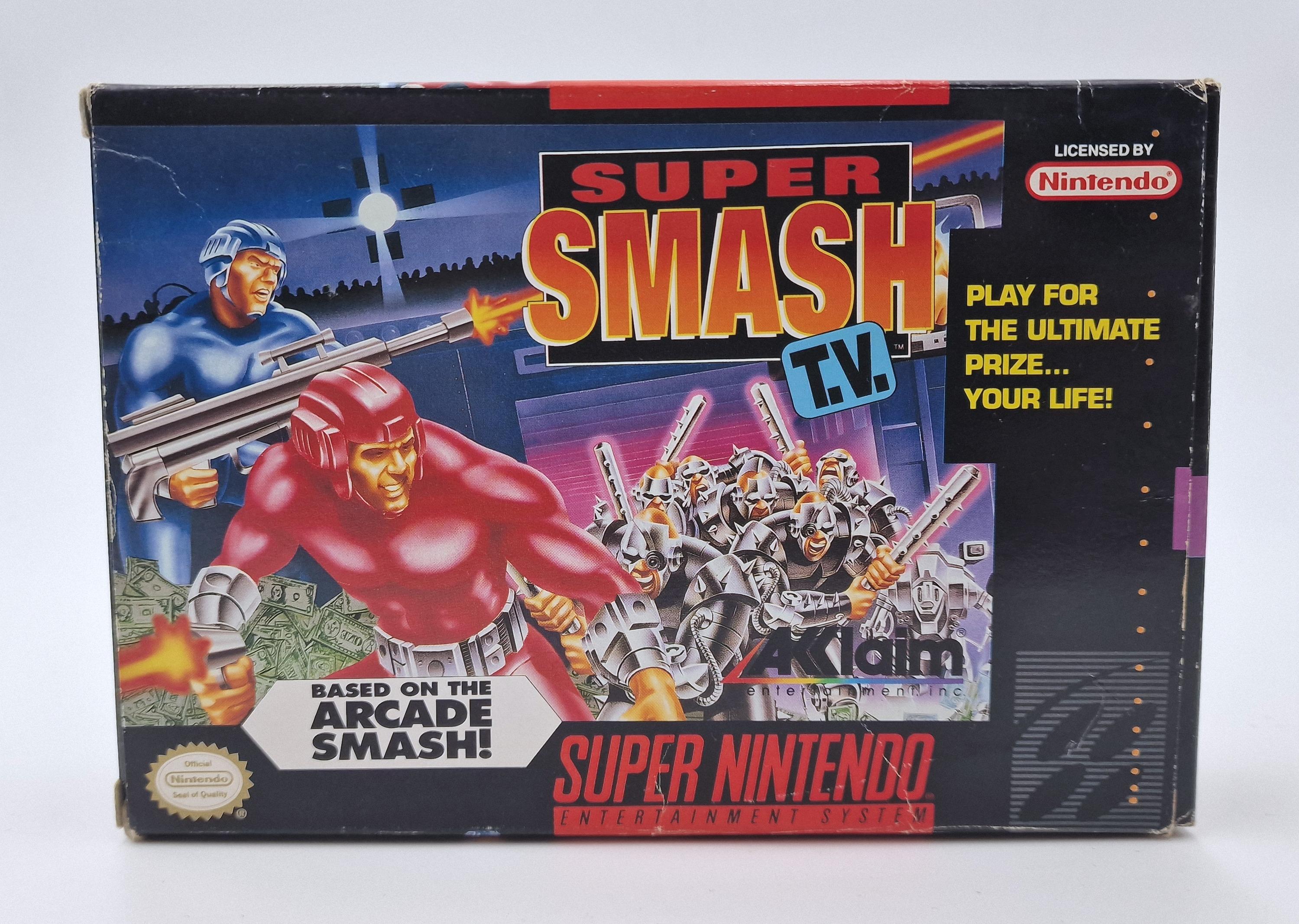 Super Smash T.V. — Nintendo SNES US