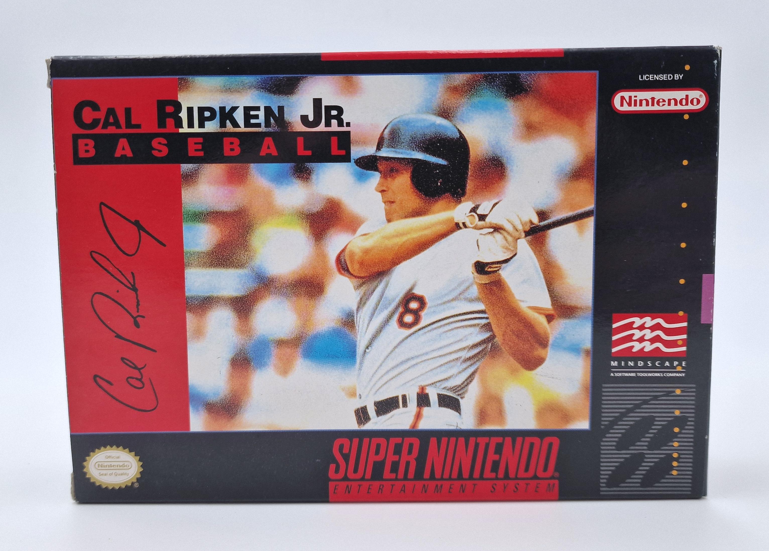 Cal Ripken Jr. Baseball — Nintendo SNES US