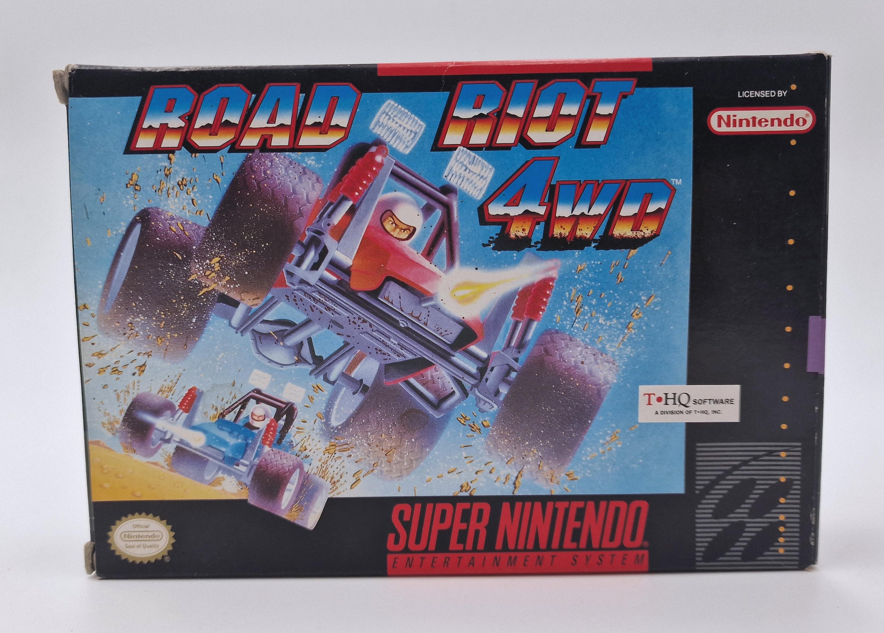 Road Riot 4WD — Nintendo SNES US