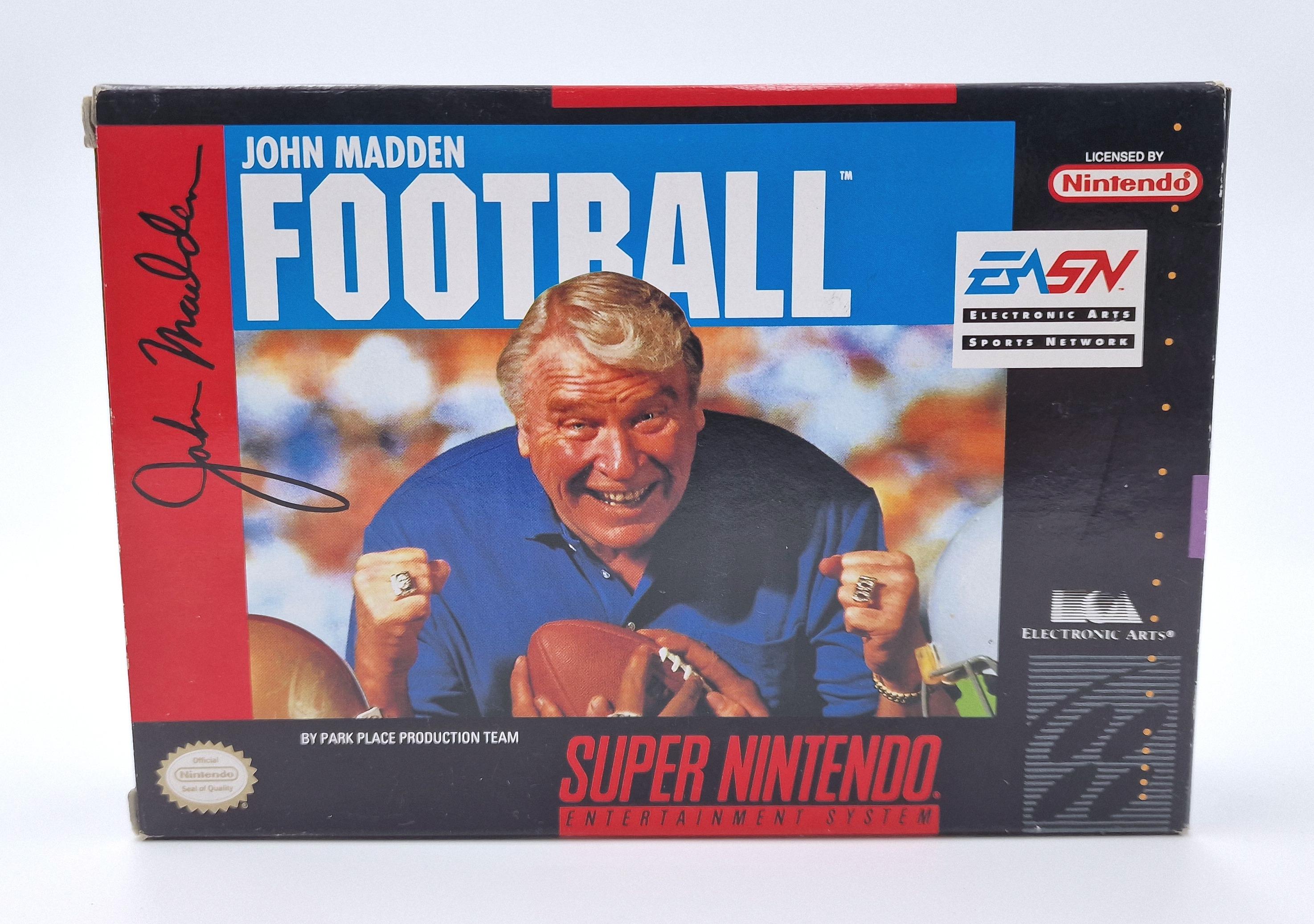 John Madden Football — Nintendo SNES US