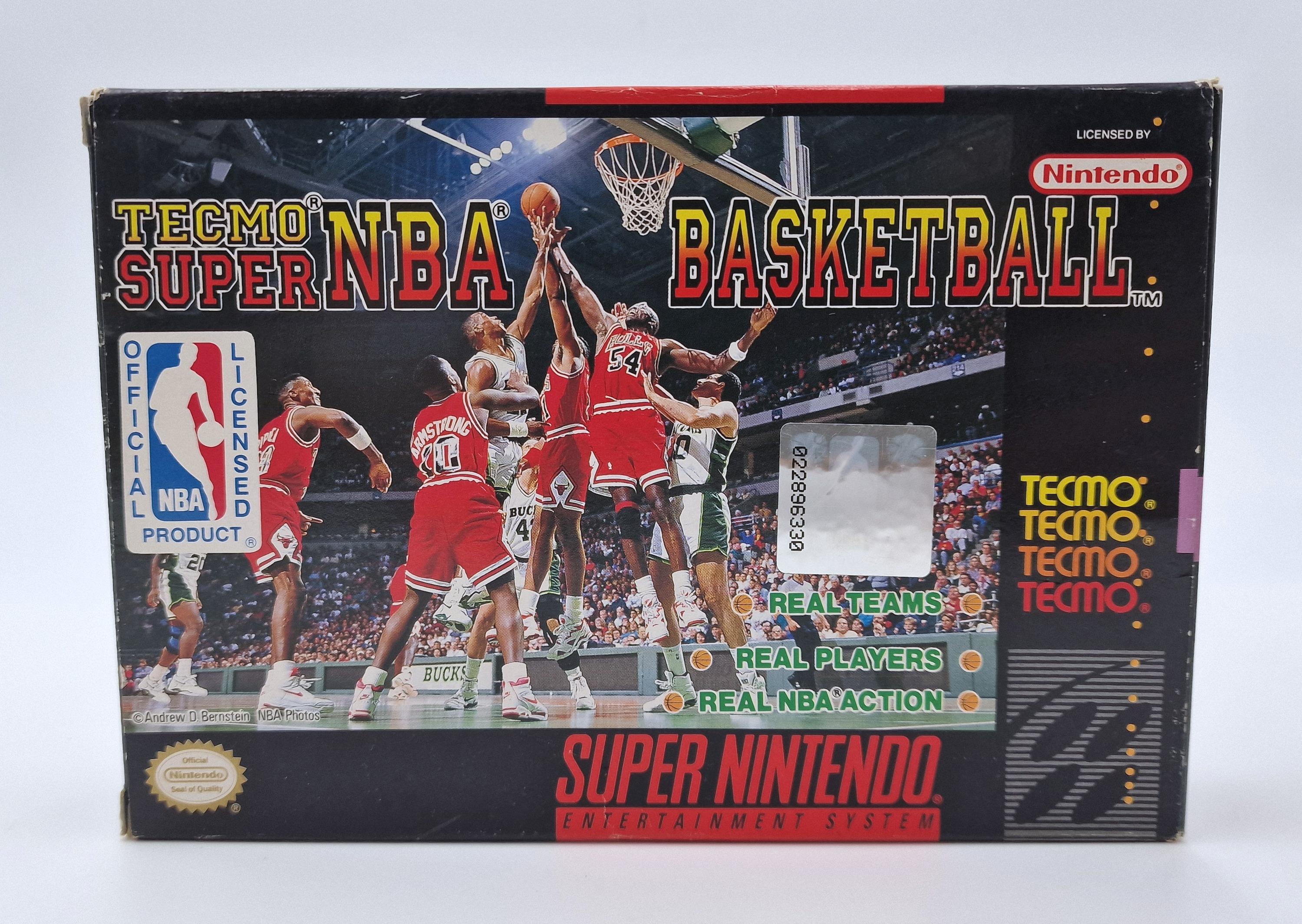 Tecmo Super NBA Basketball — Nintendo SNES US