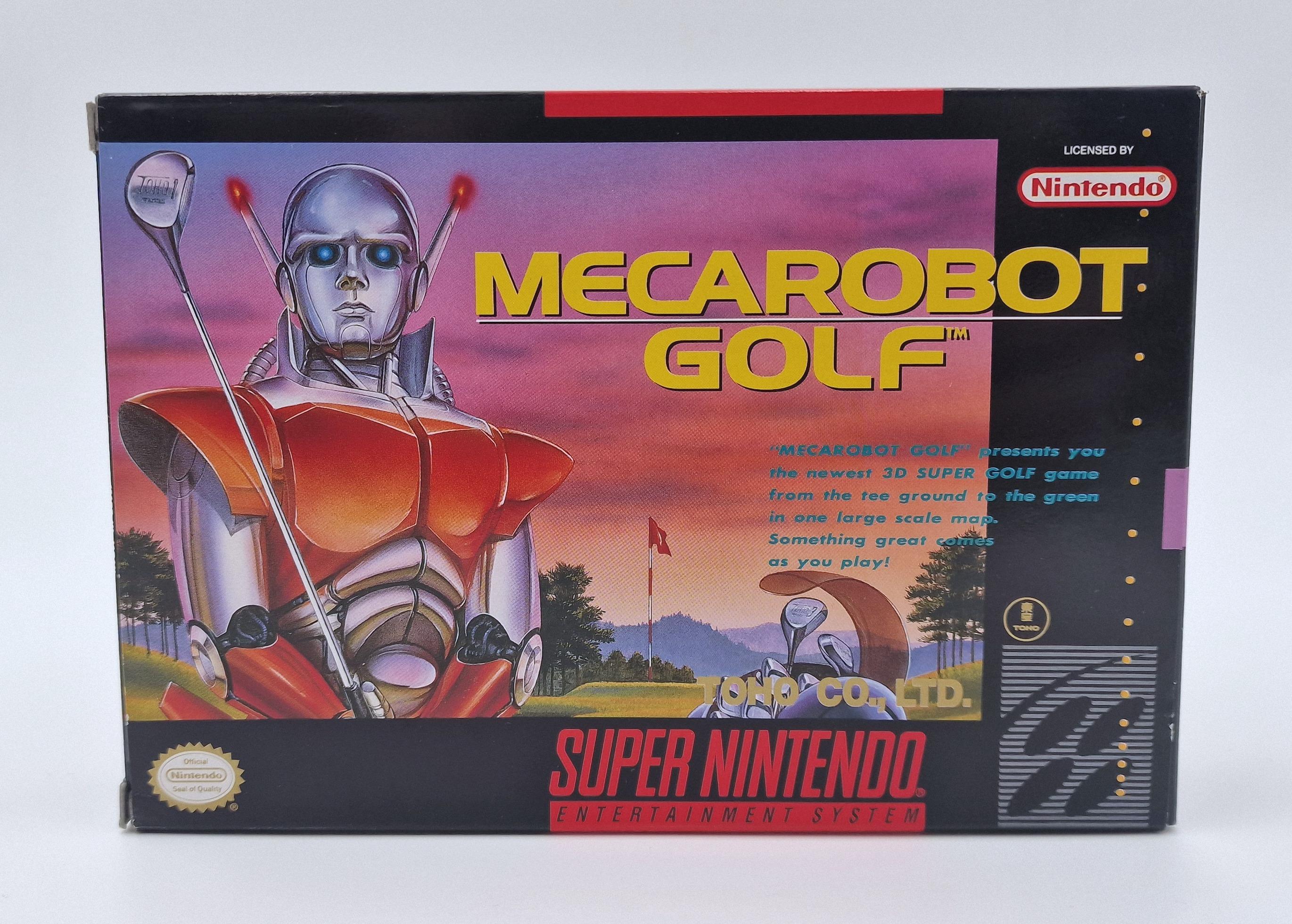 Mecarobot Golf — Nintendo SNES US