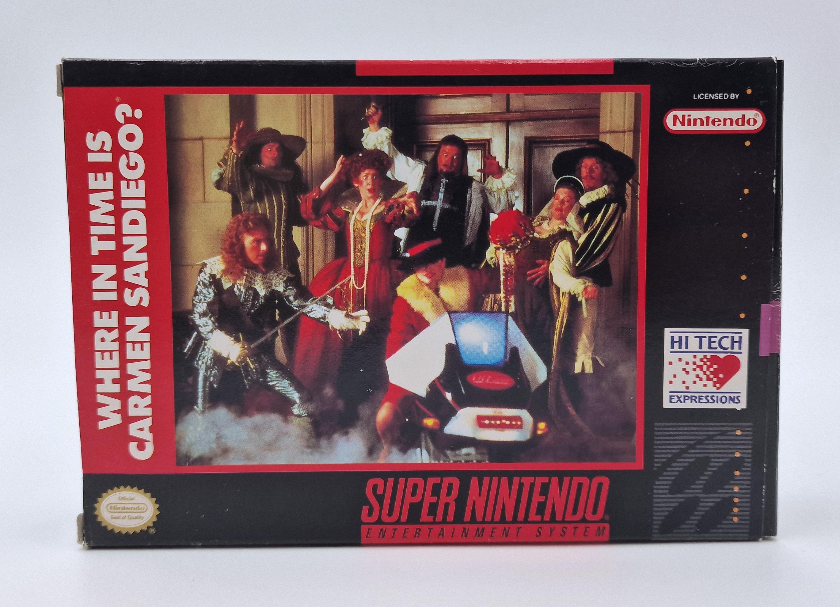 Where in Time is Carmen Sandiego? — Nintendo SNES US