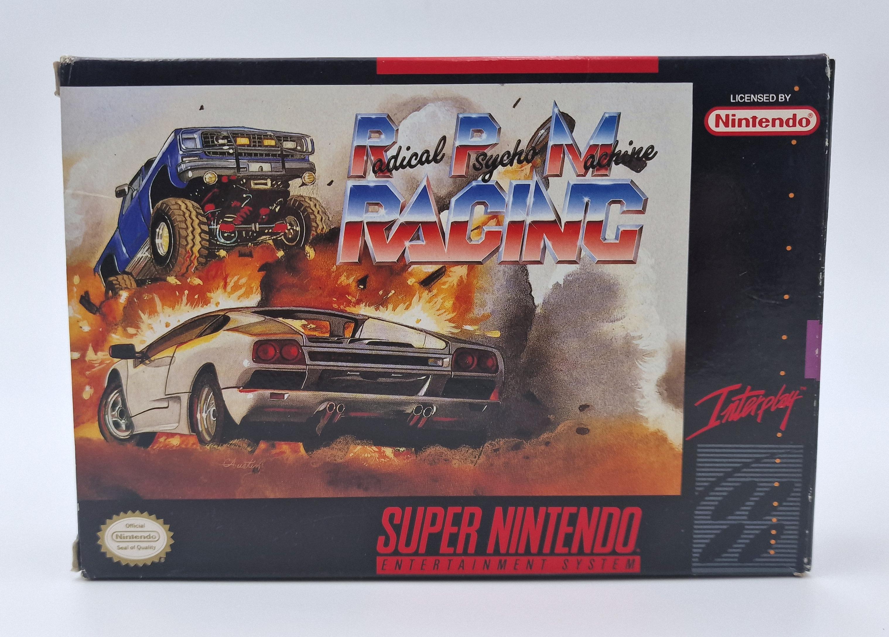 Radical Psycho Machine Racing — Nintendo SNES US