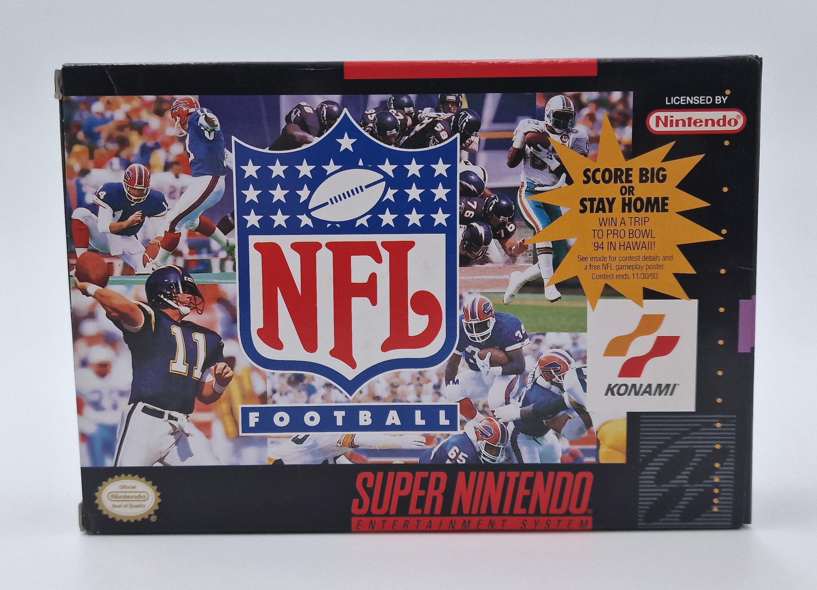 NFL Football — Nintendo SNES US