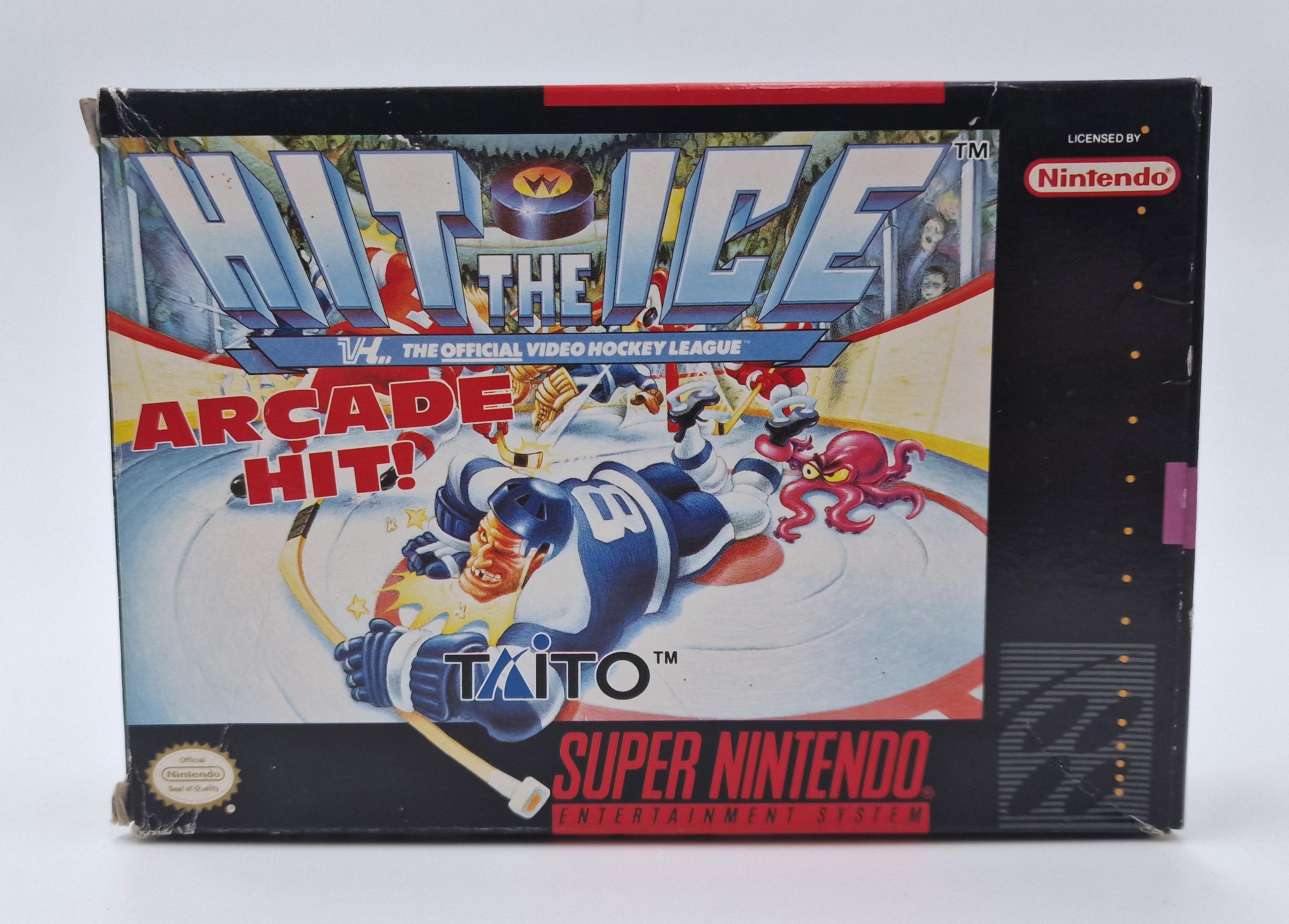 Hit the Ice: The Video Hockey League — Nintendo SNES US