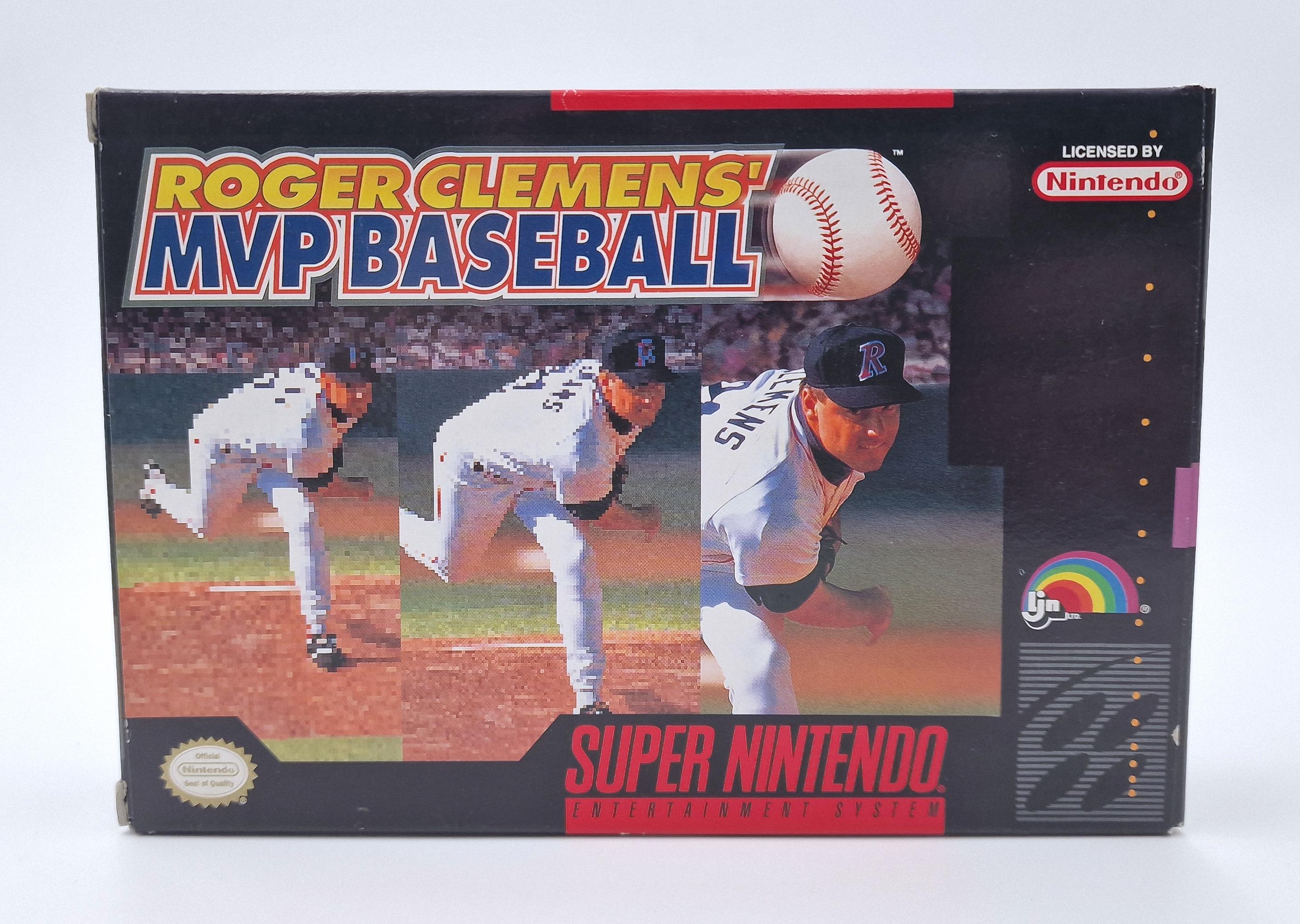 Roger Clemens' MVP Baseball — Nintendo SNES US