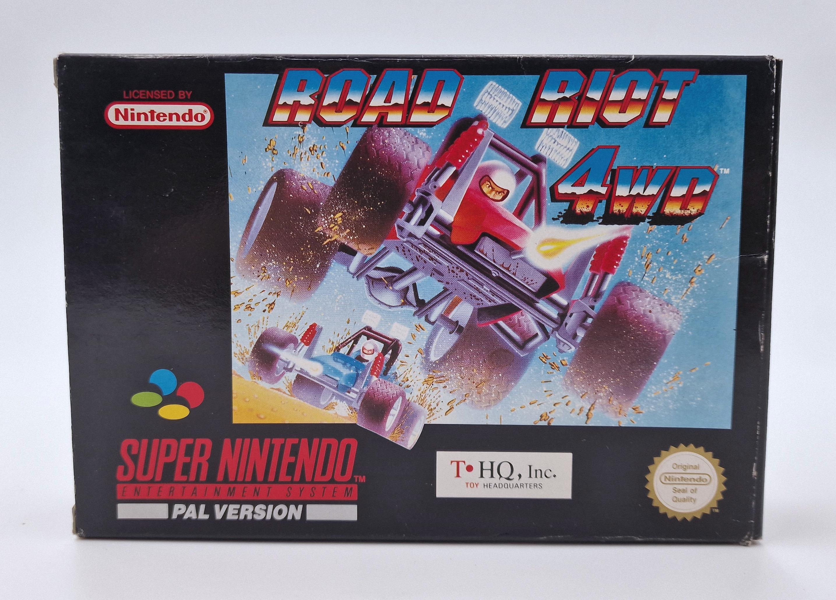 Road Riot 4WD — Nintendo SNES PAL