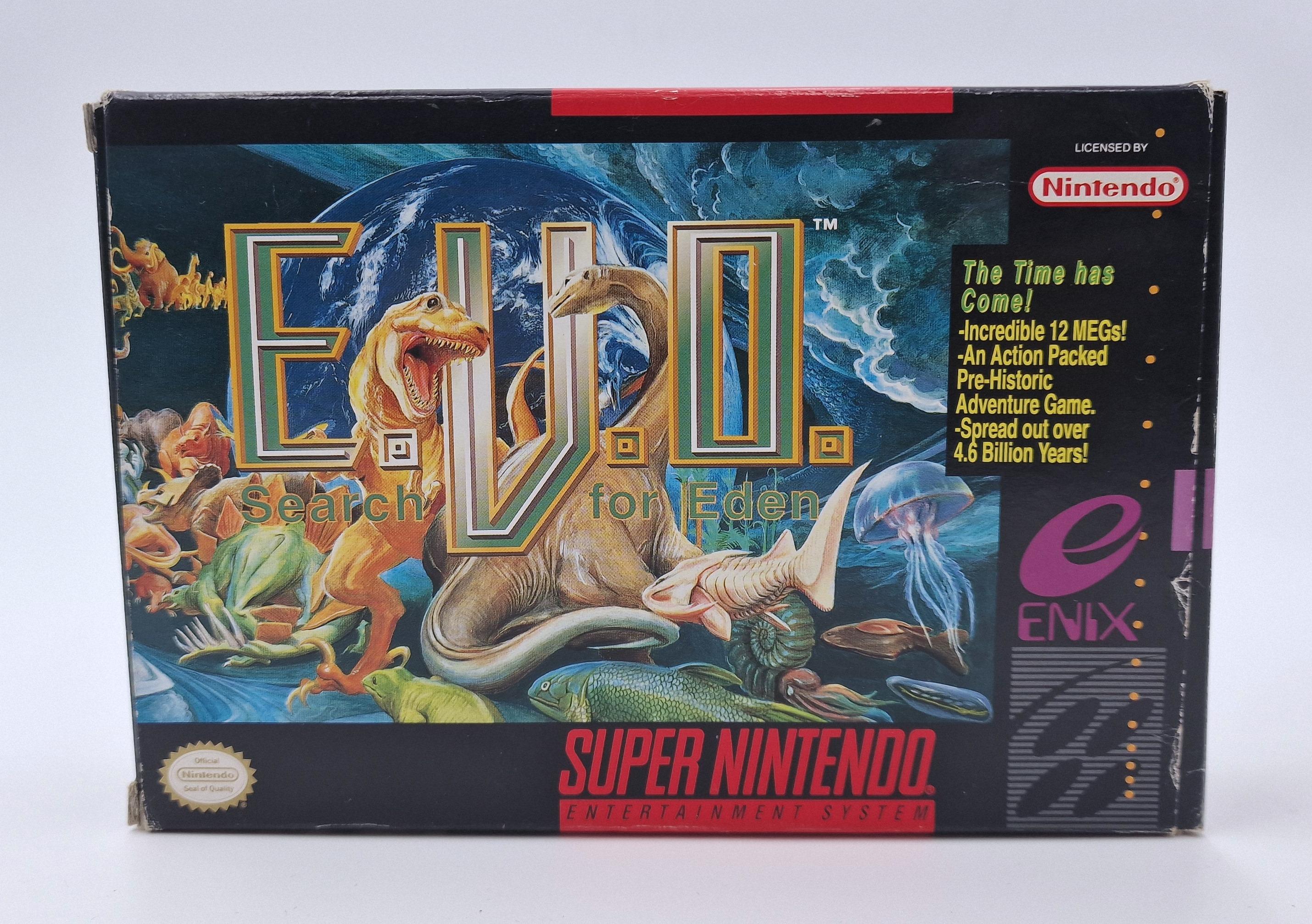 E.V.O.: Search for Eden — Nintendo SNES US