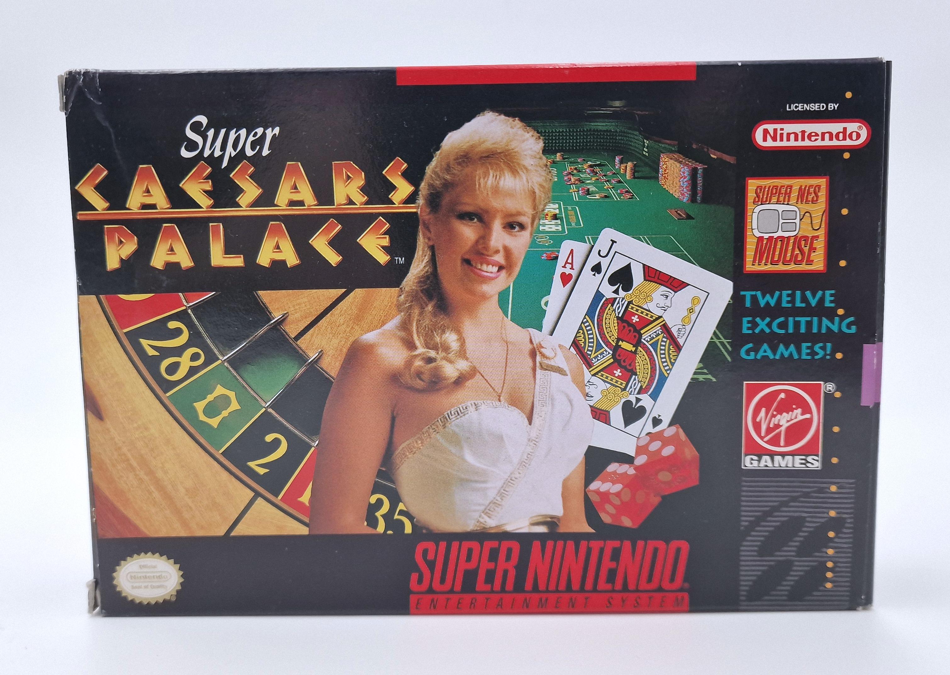 Super Caesars Palace — Nintendo SNES US
