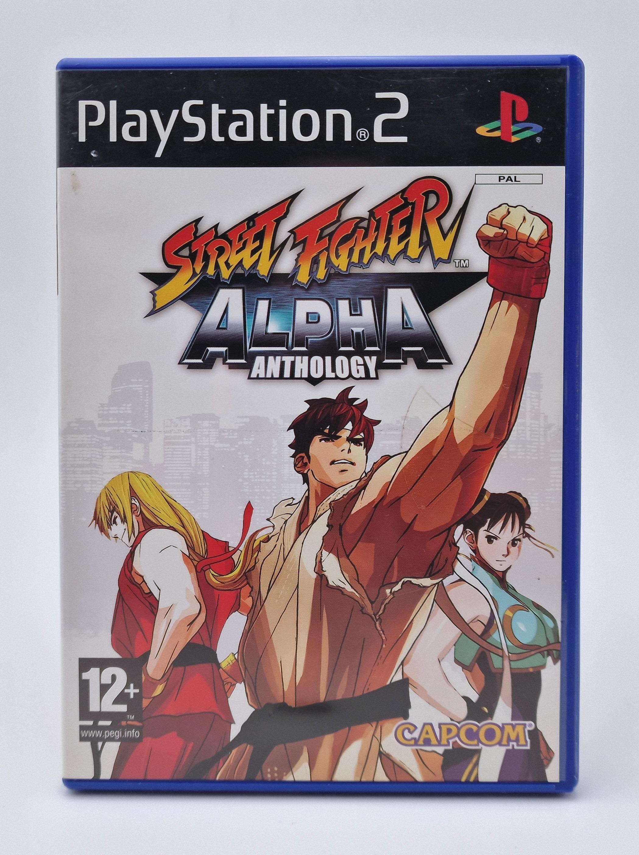 Street Fighter Alpha Anthology — Sony PS2 PAL