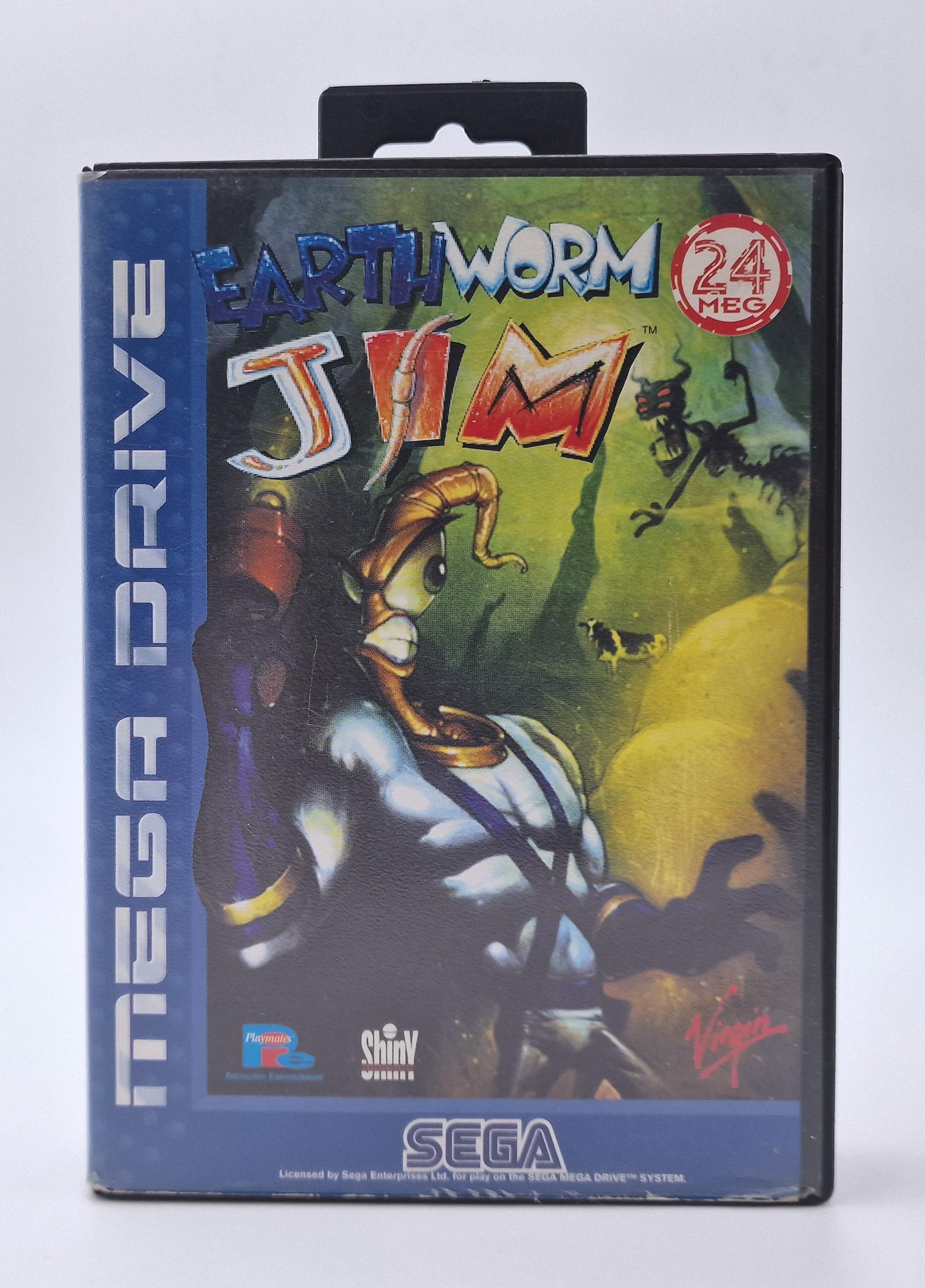 Earthworm Jim — SEGA Megadrive PAL
