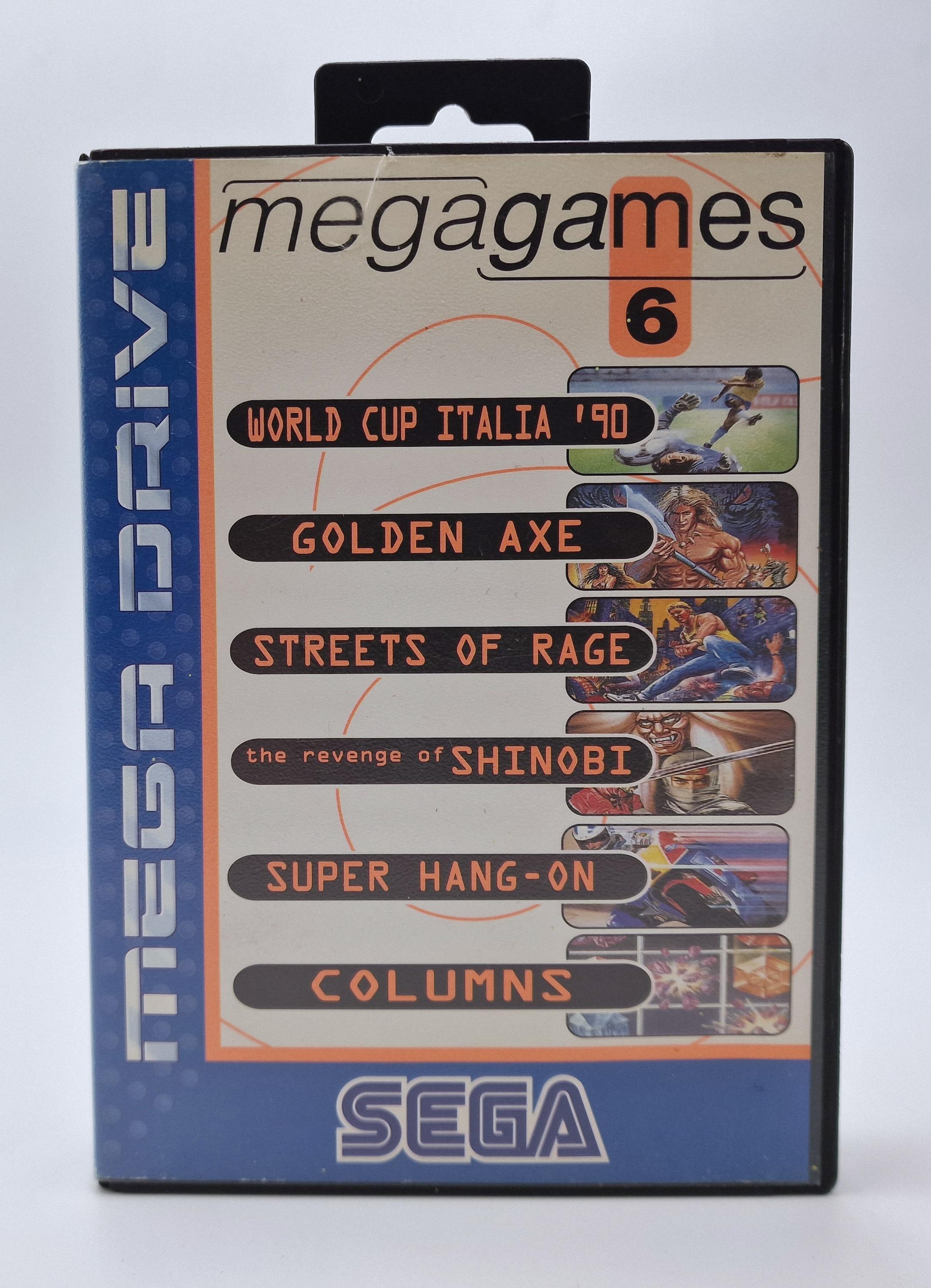 Mega Games 6 — SEGA Megadrive PAL