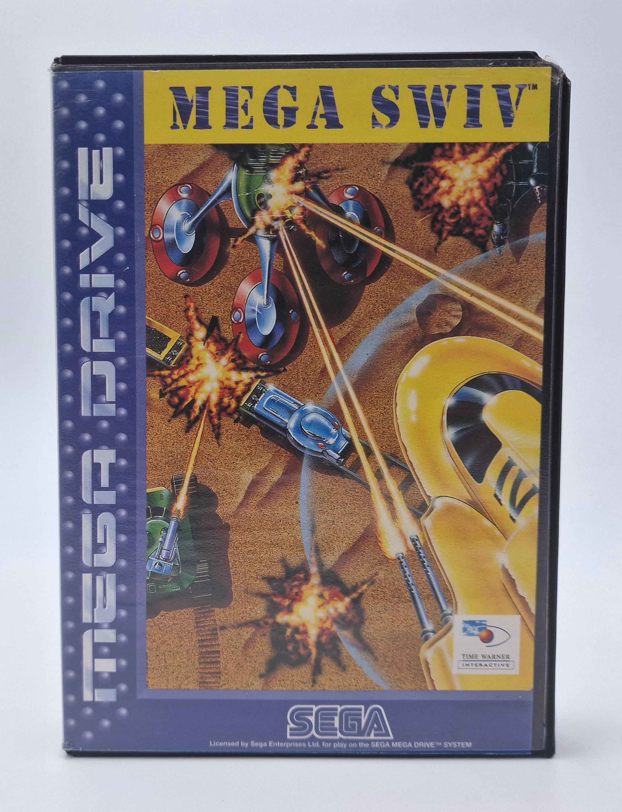 MEGA SWIV — SEGA Megadrive PAL (Europe)