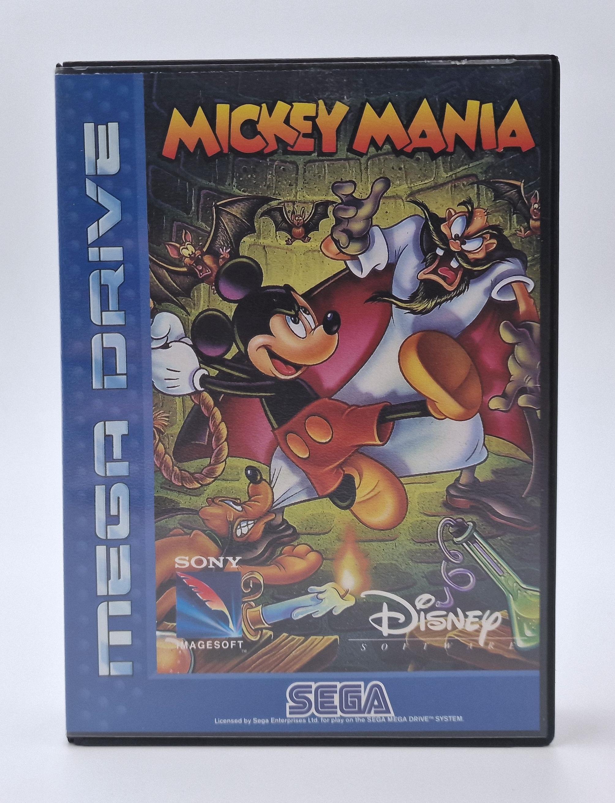 Mickey Mania — SEGA Megadrive PAL