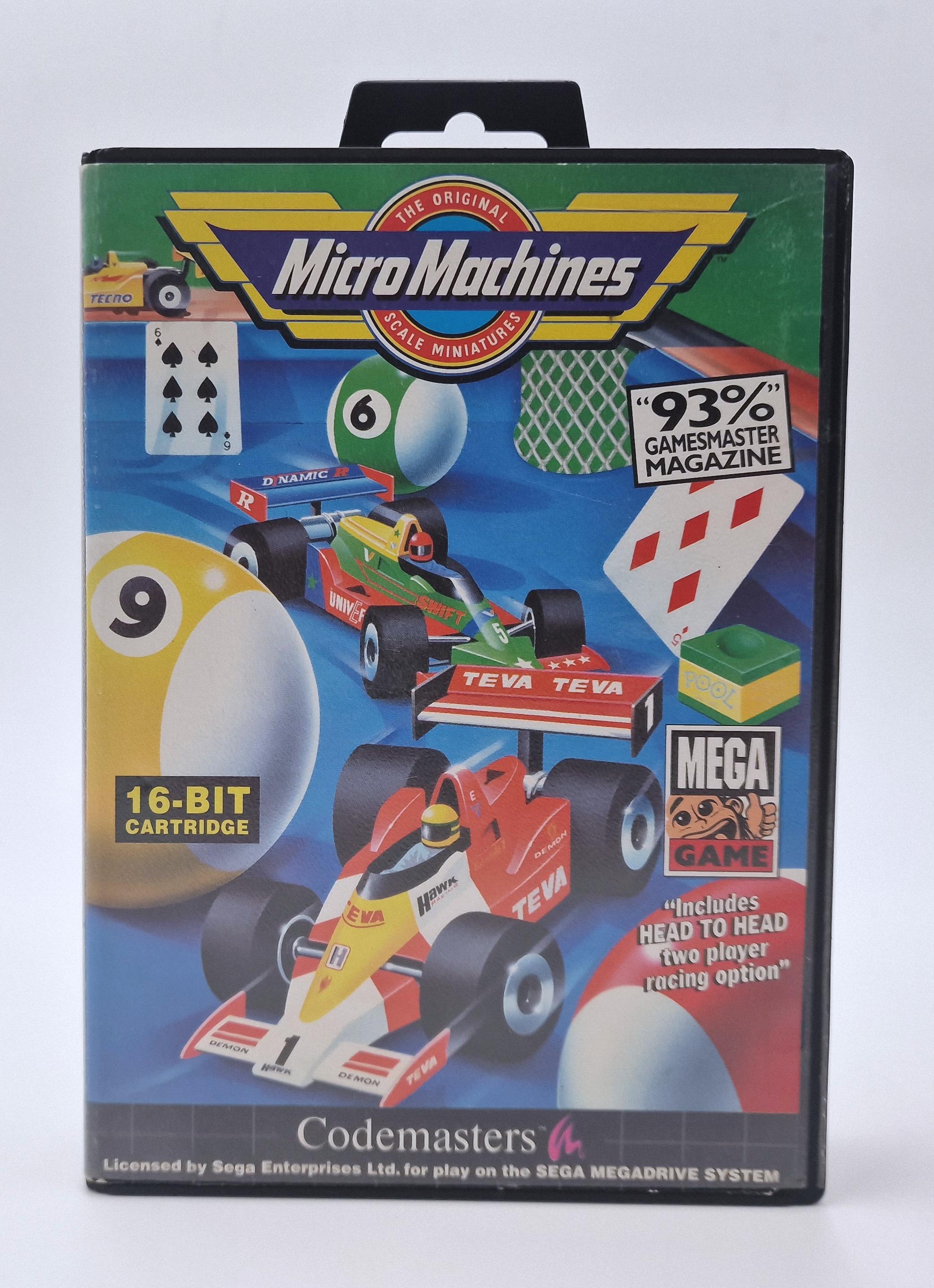 Micro Machines — SEGA Megadrive PAL