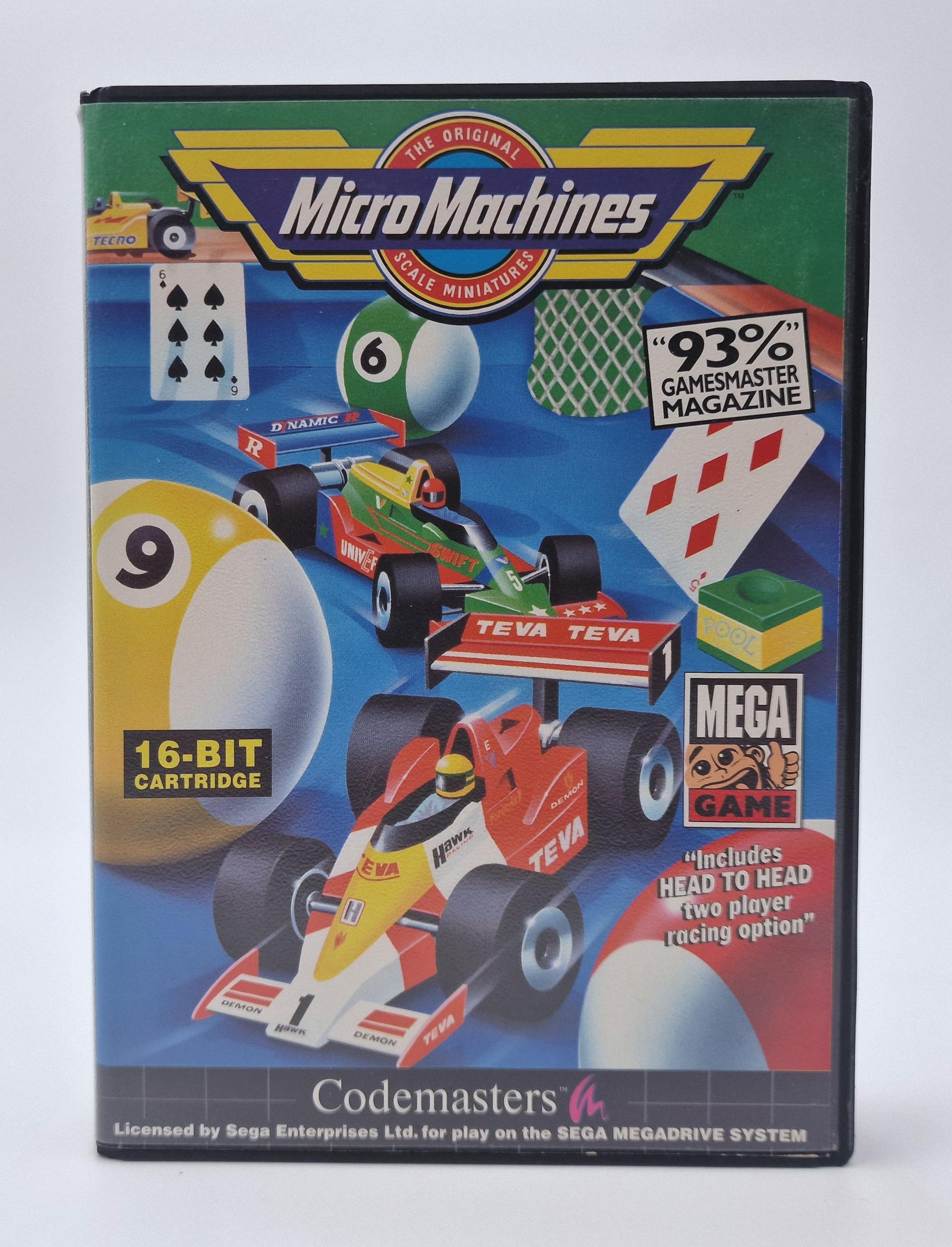 Micro Machines — SEGA Megadrive PAL