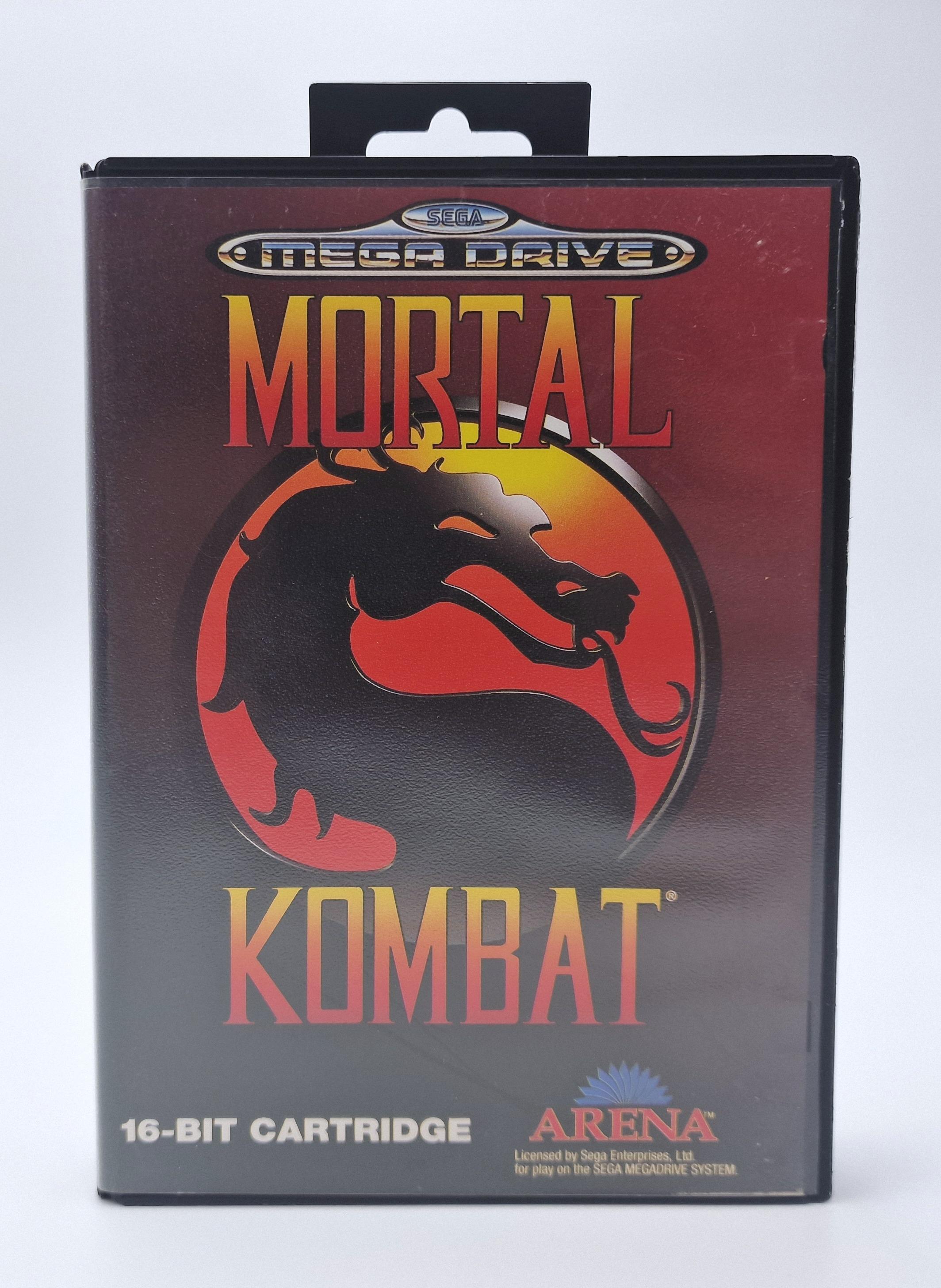 Mortal Kombat — SEGA Megadrive PAL (Europe)