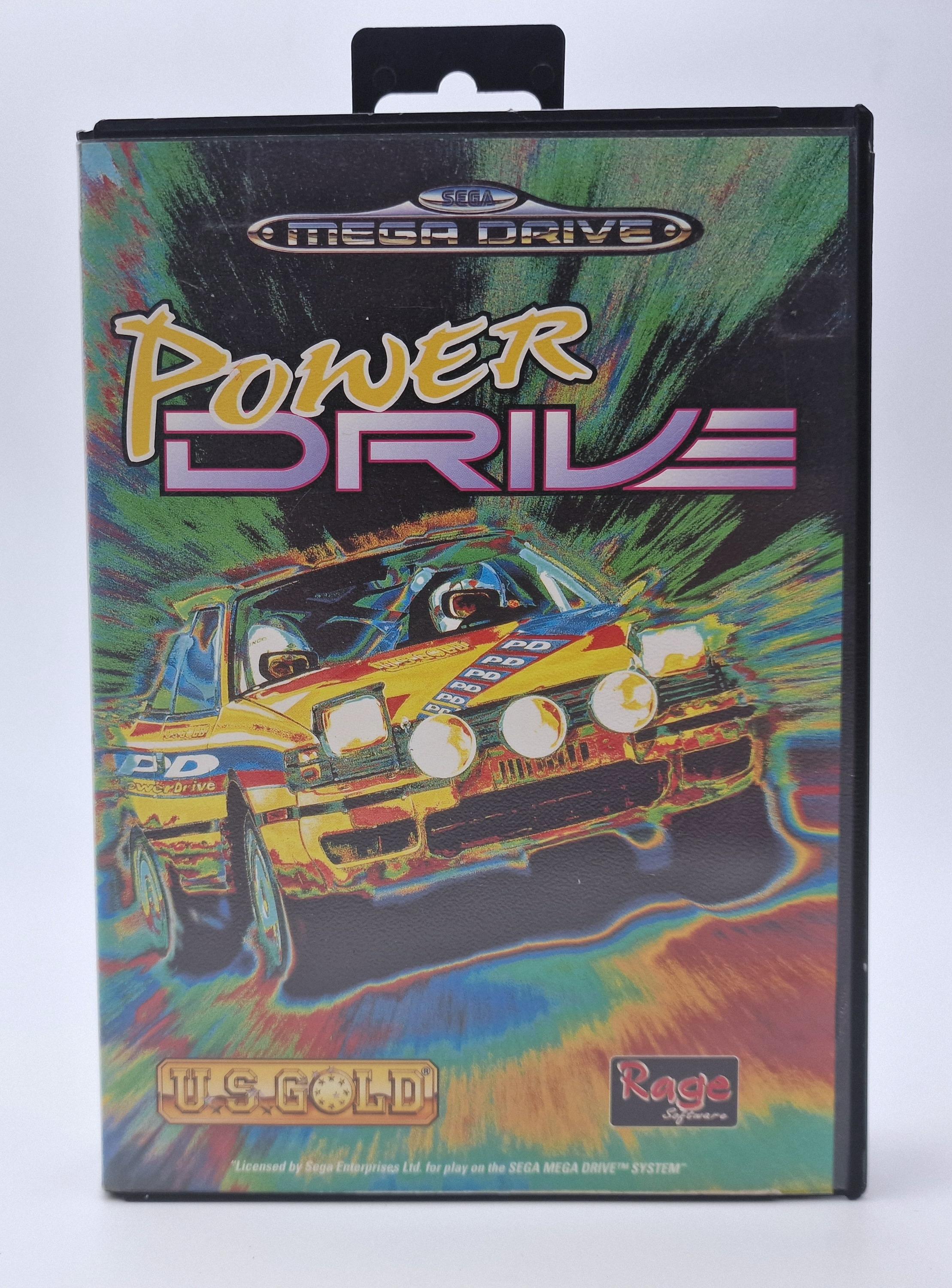 Power Drive — SEGA Megadrive PAL