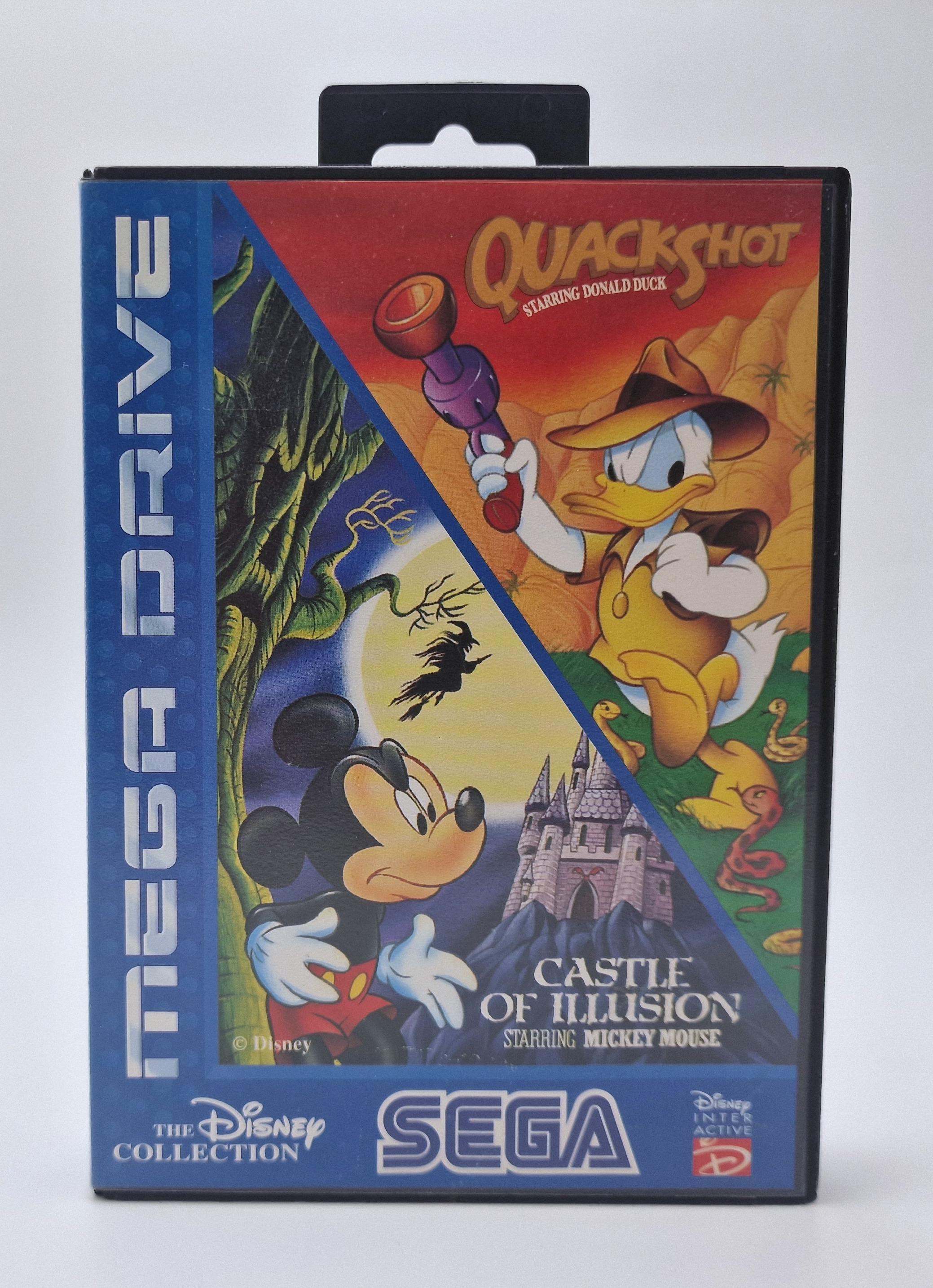 Quackshot Castle of Illusion — SEGA Megadrive PAL (Europe)