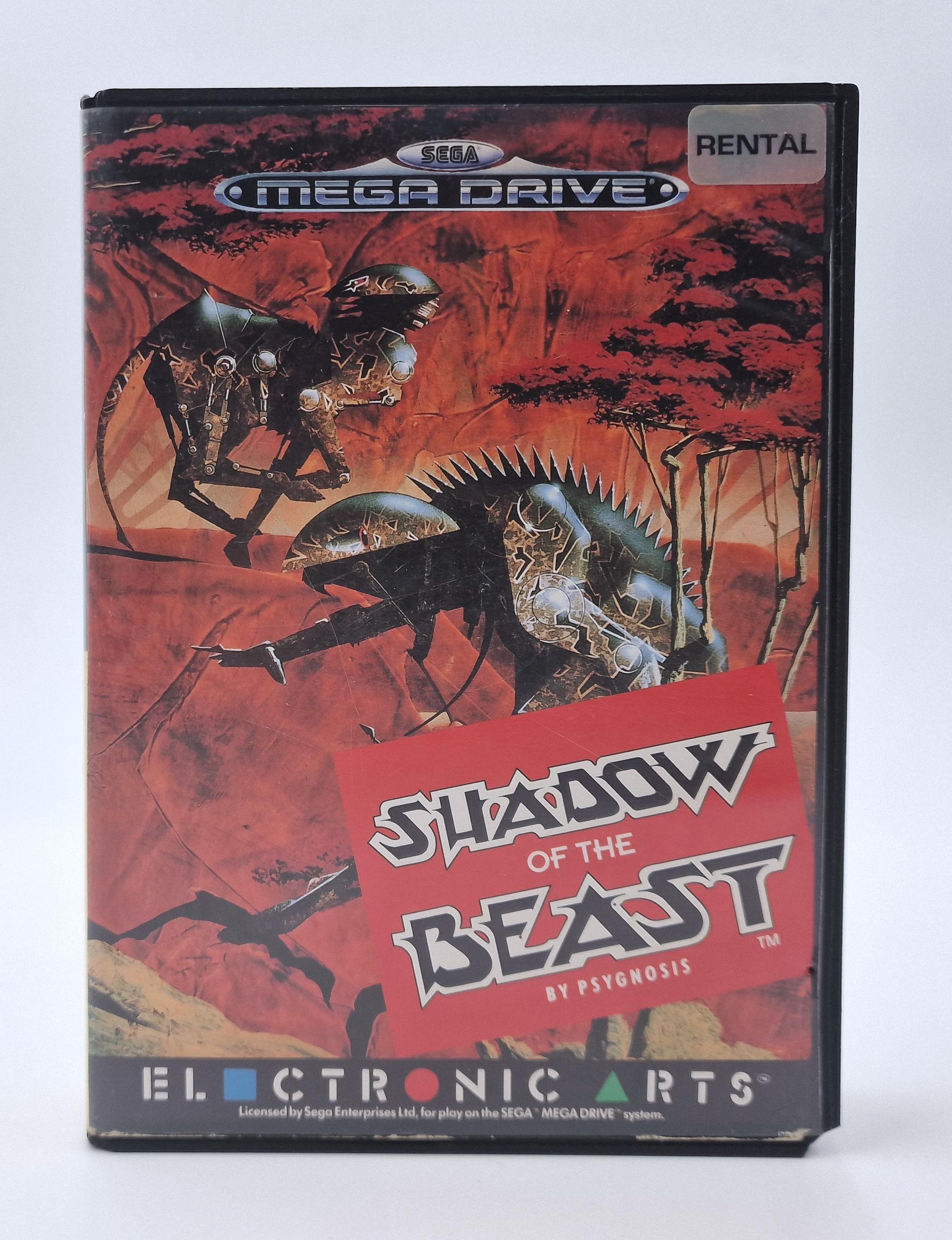 Shadow of the Beast — SEGA Megadrive PAL
