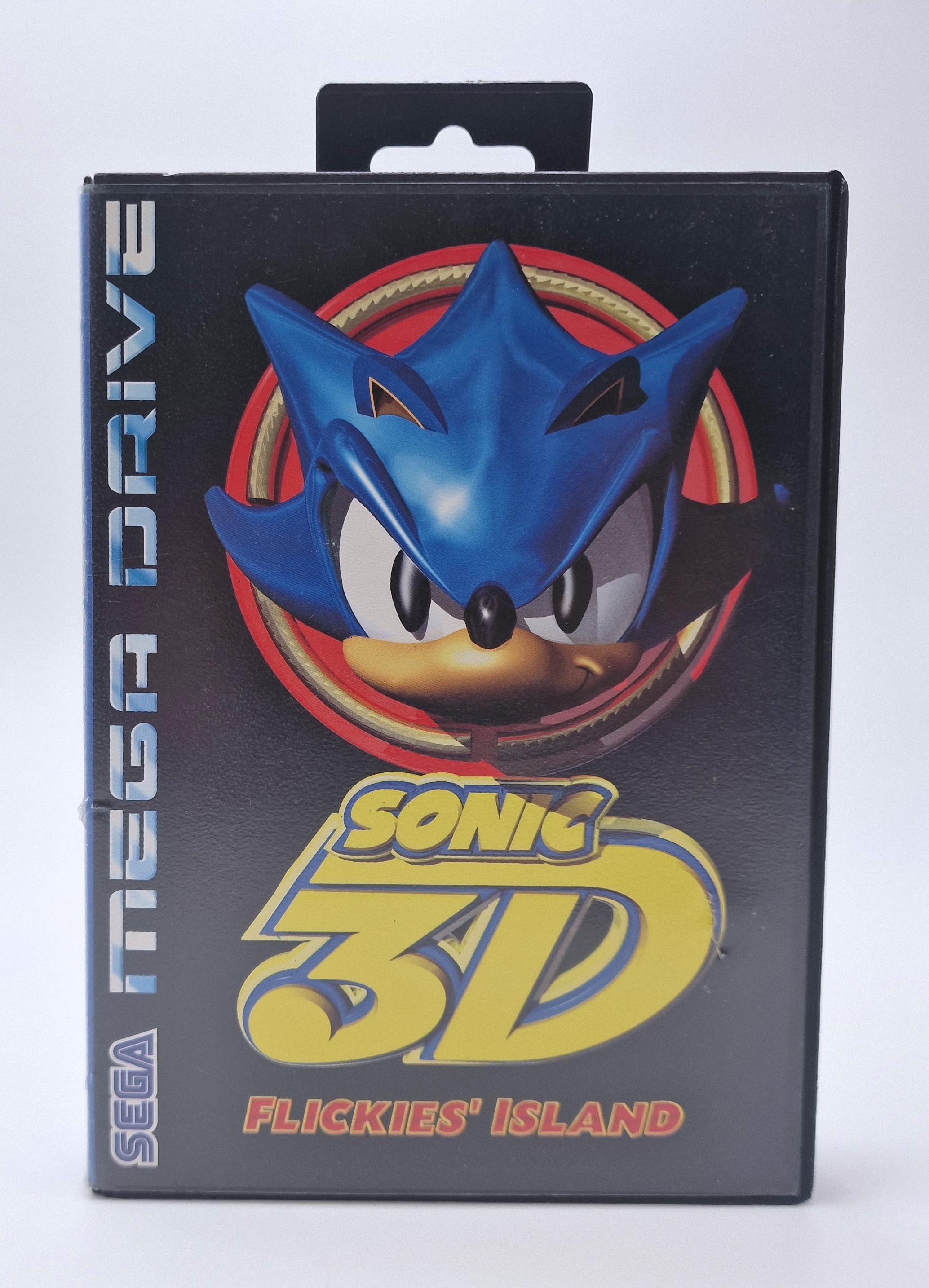 Sonic 3D Flickies Island — SEGA Megadrive PAL (Europe)