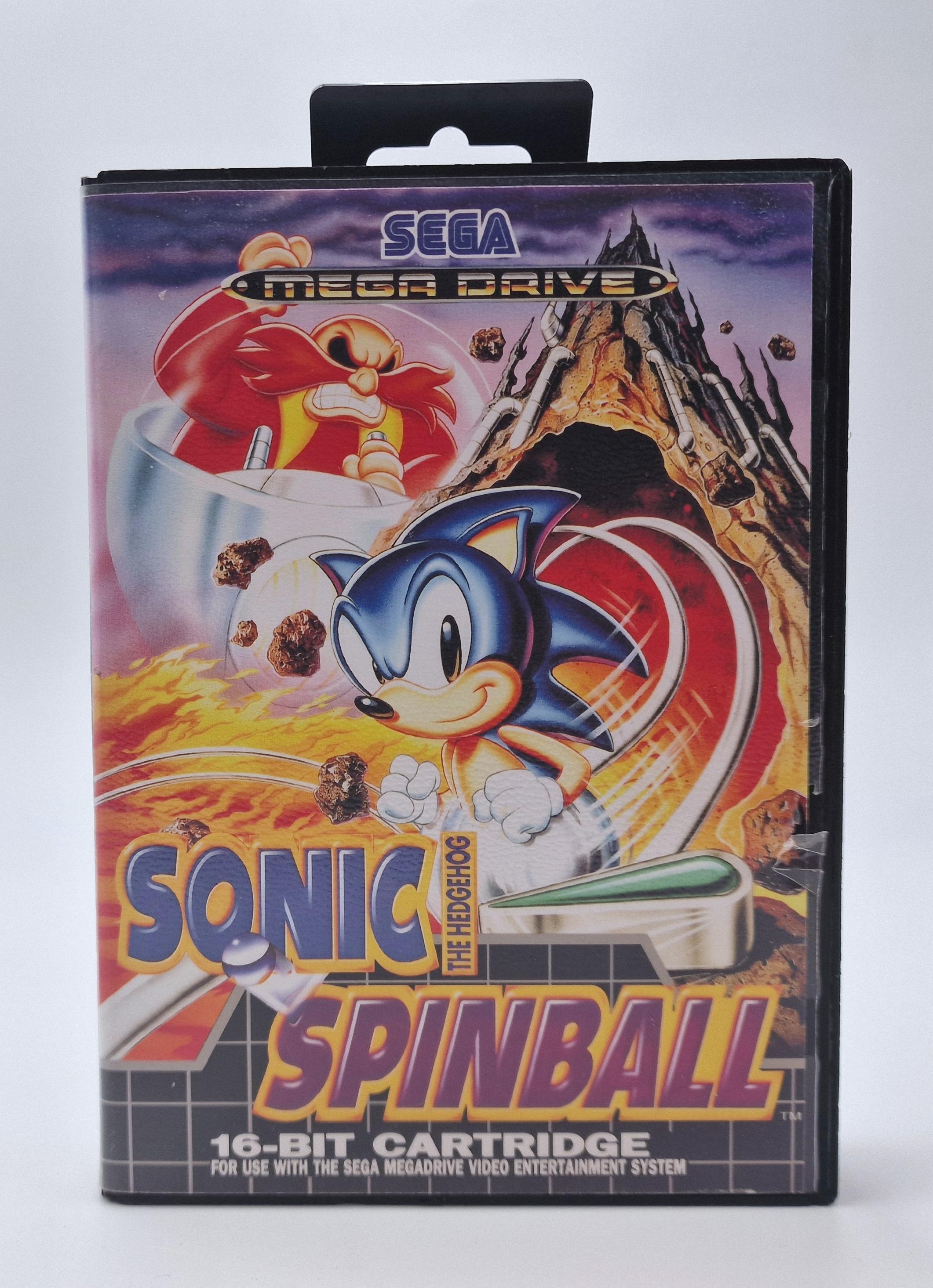 Sonic The Hedgehog Spinball — SEGA Megadrive PAL