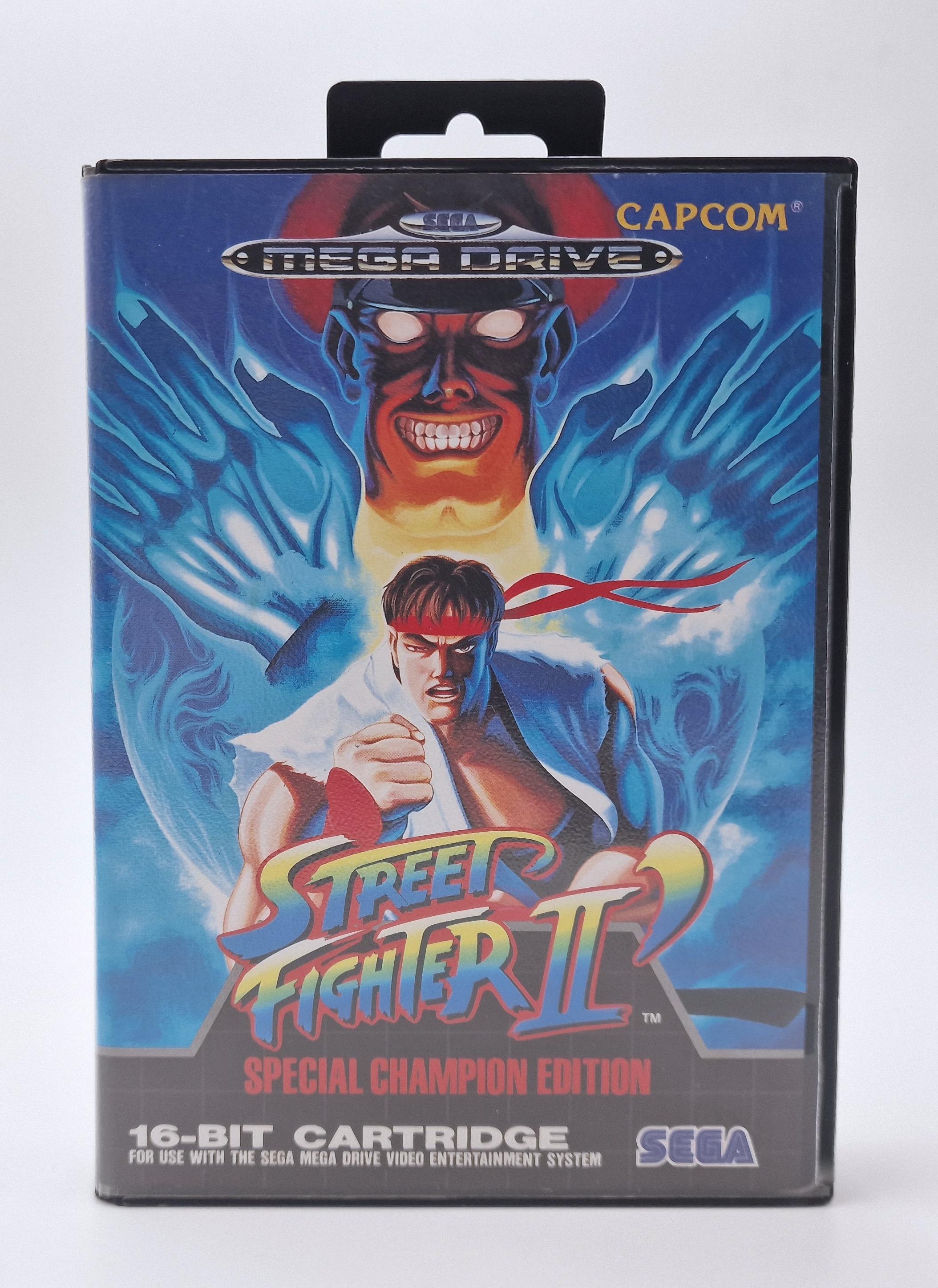 Street Fighter II Special Champion Edition — SEGA Megadrive PAL