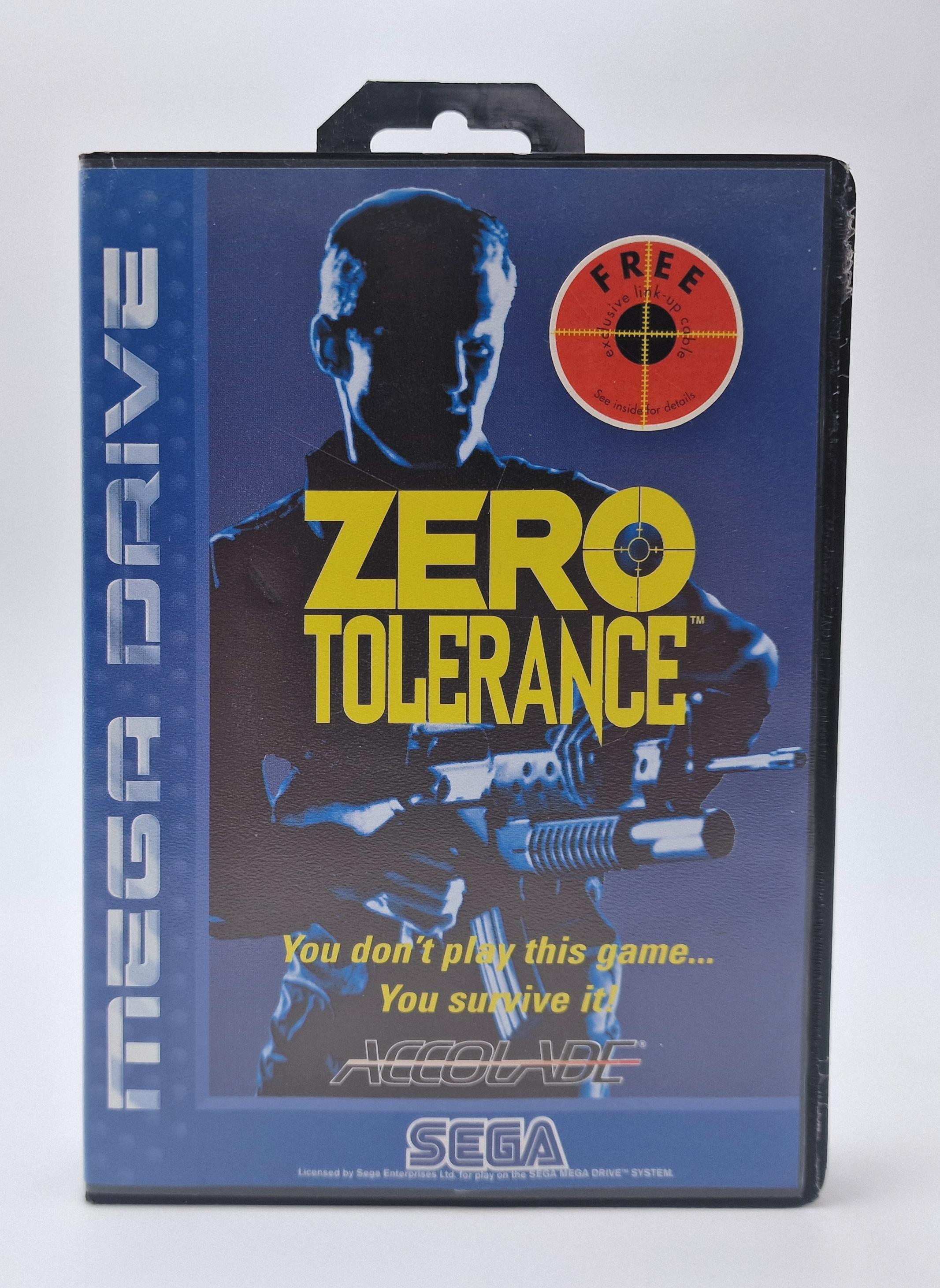 Zero Tolerance — SEGA Megadrive PAL (Europe)