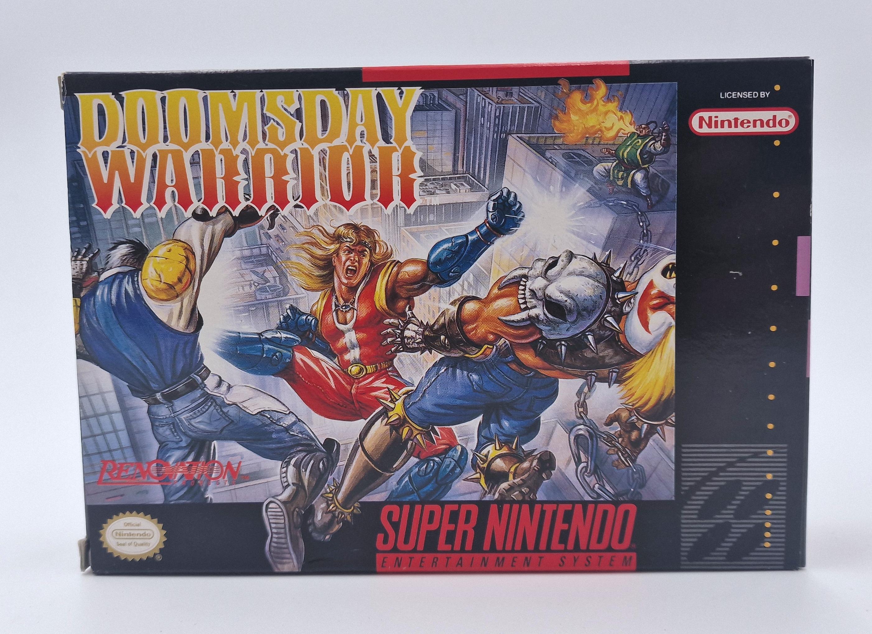 Doomsday Warrior — Nintendo SNES US