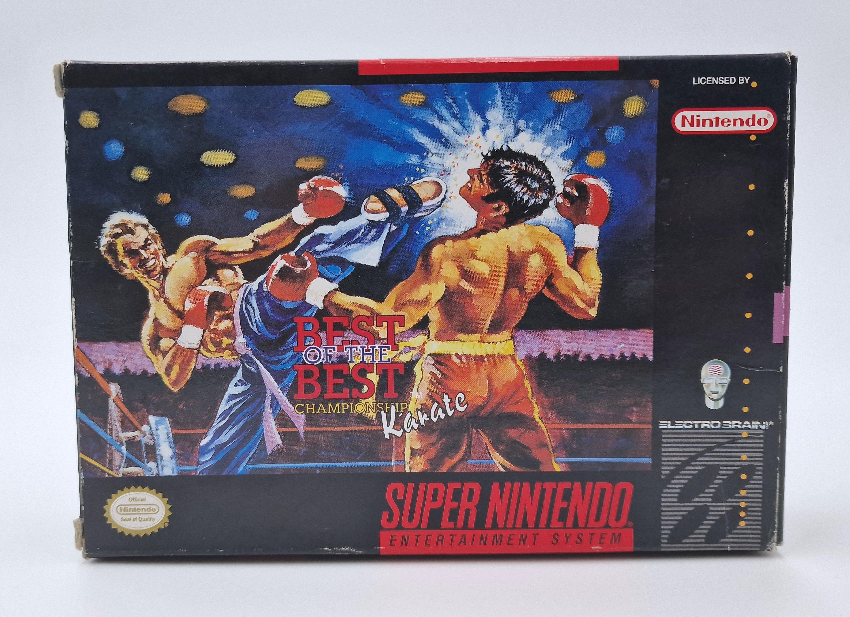 Best of the Best: Championship Karate — Nintendo SNES US