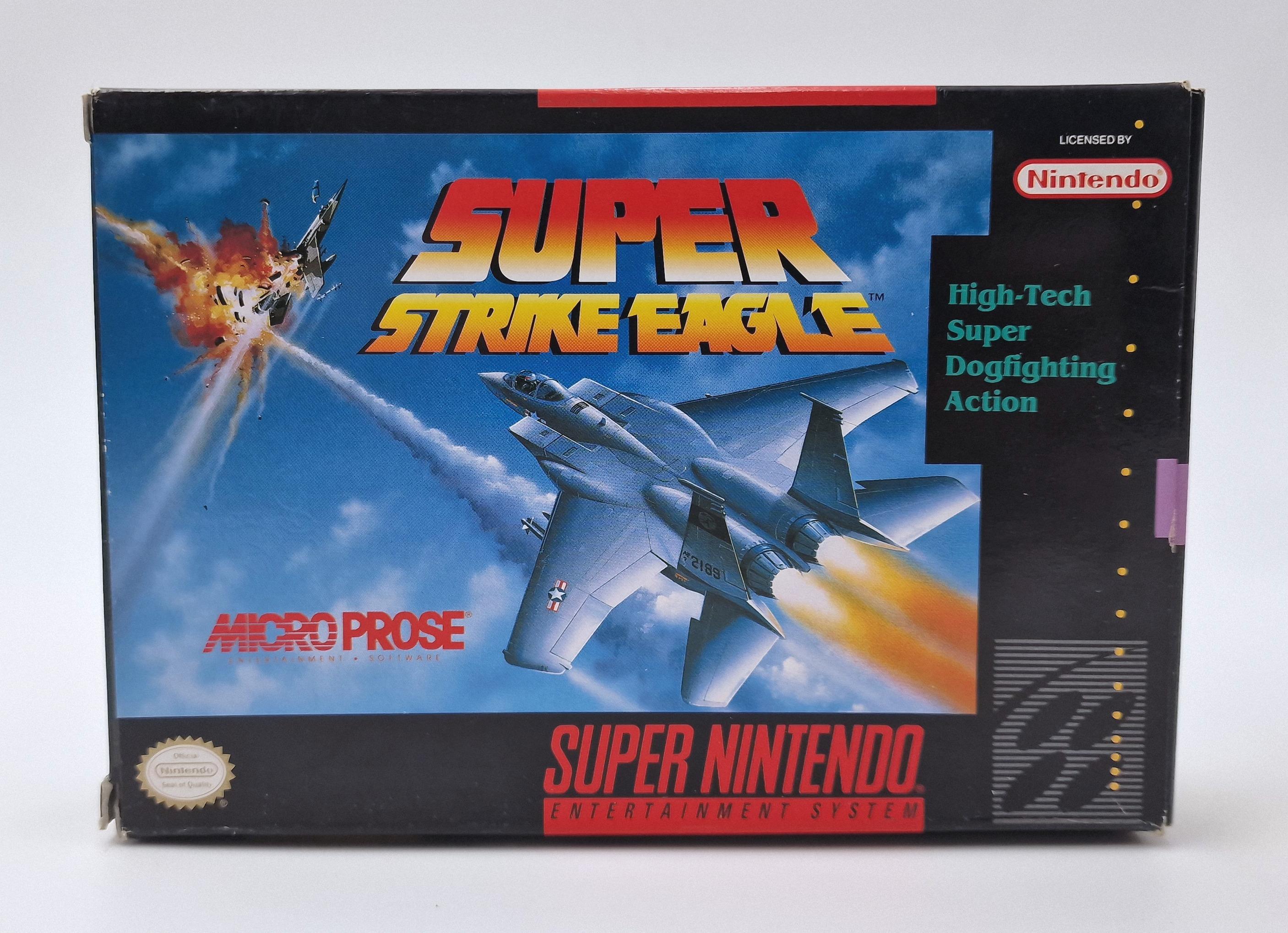 Super Strike Eagle — Nintendo SNES US