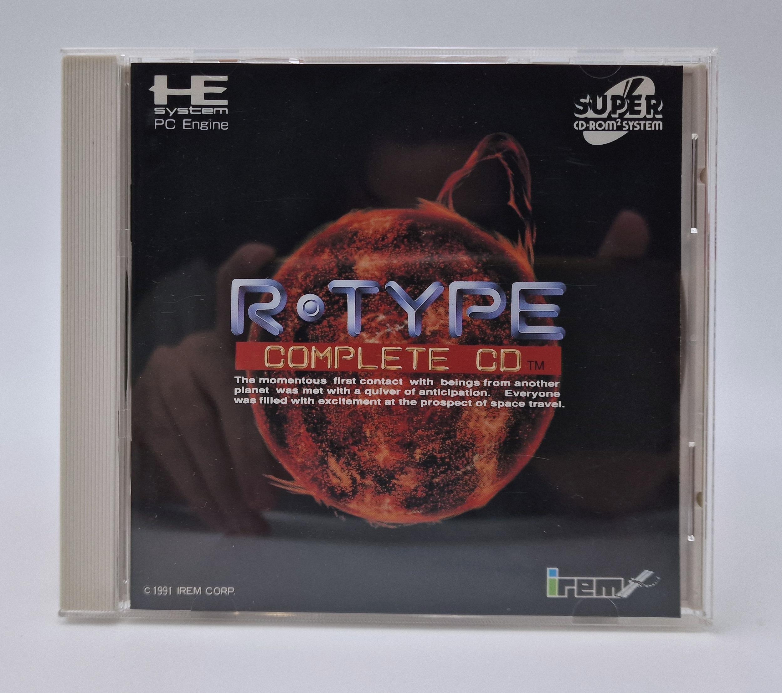 R-Type Complete CD — NEC PC Engine JAP