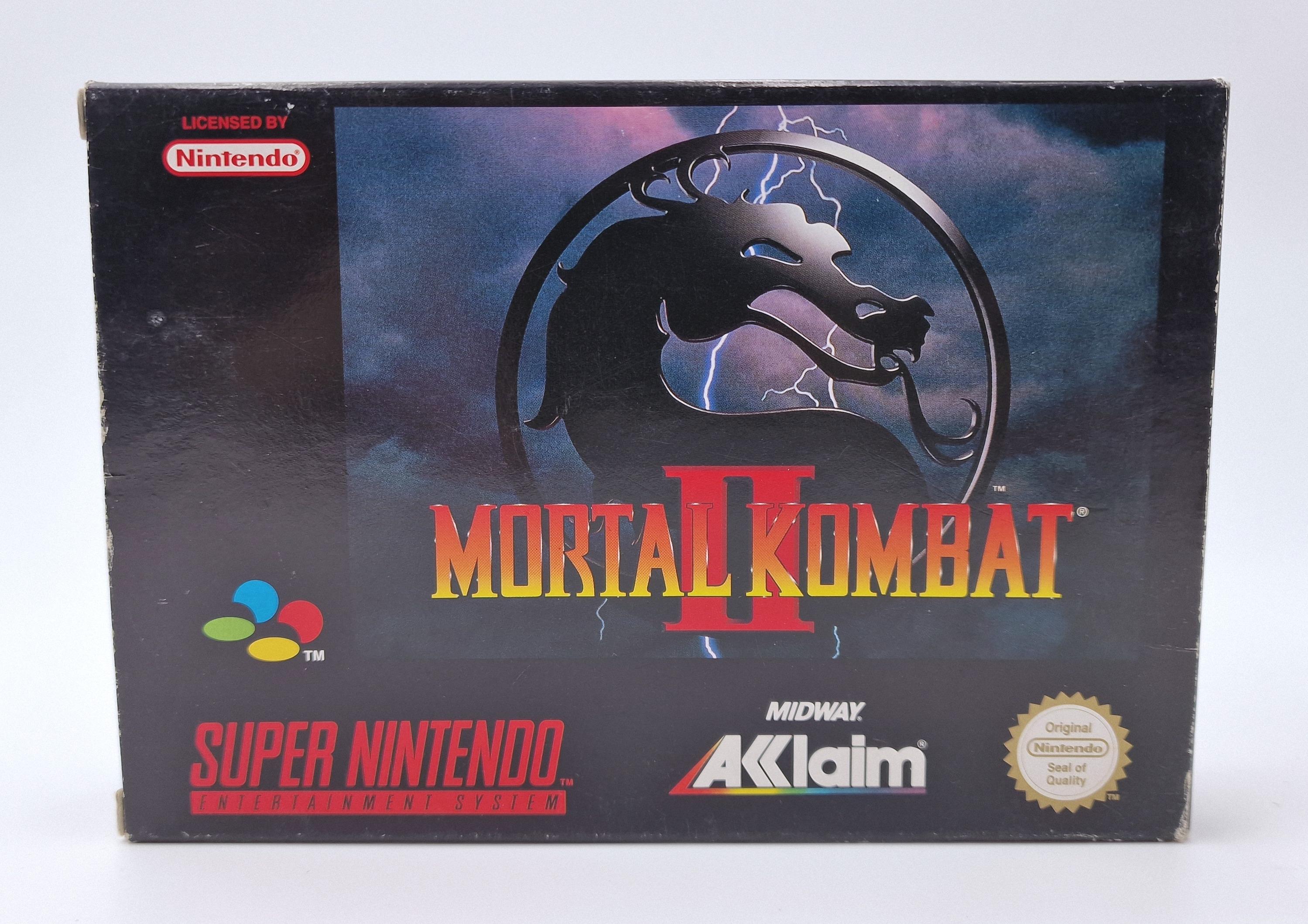 Mortal Kombat II — Nintendo SNES PAL