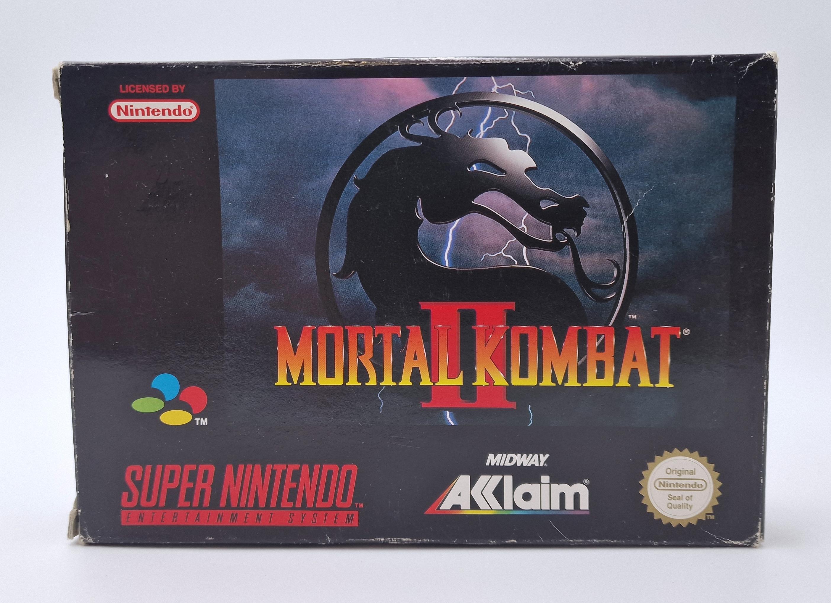 Mortal Kombat II — Nintendo SNES PAL