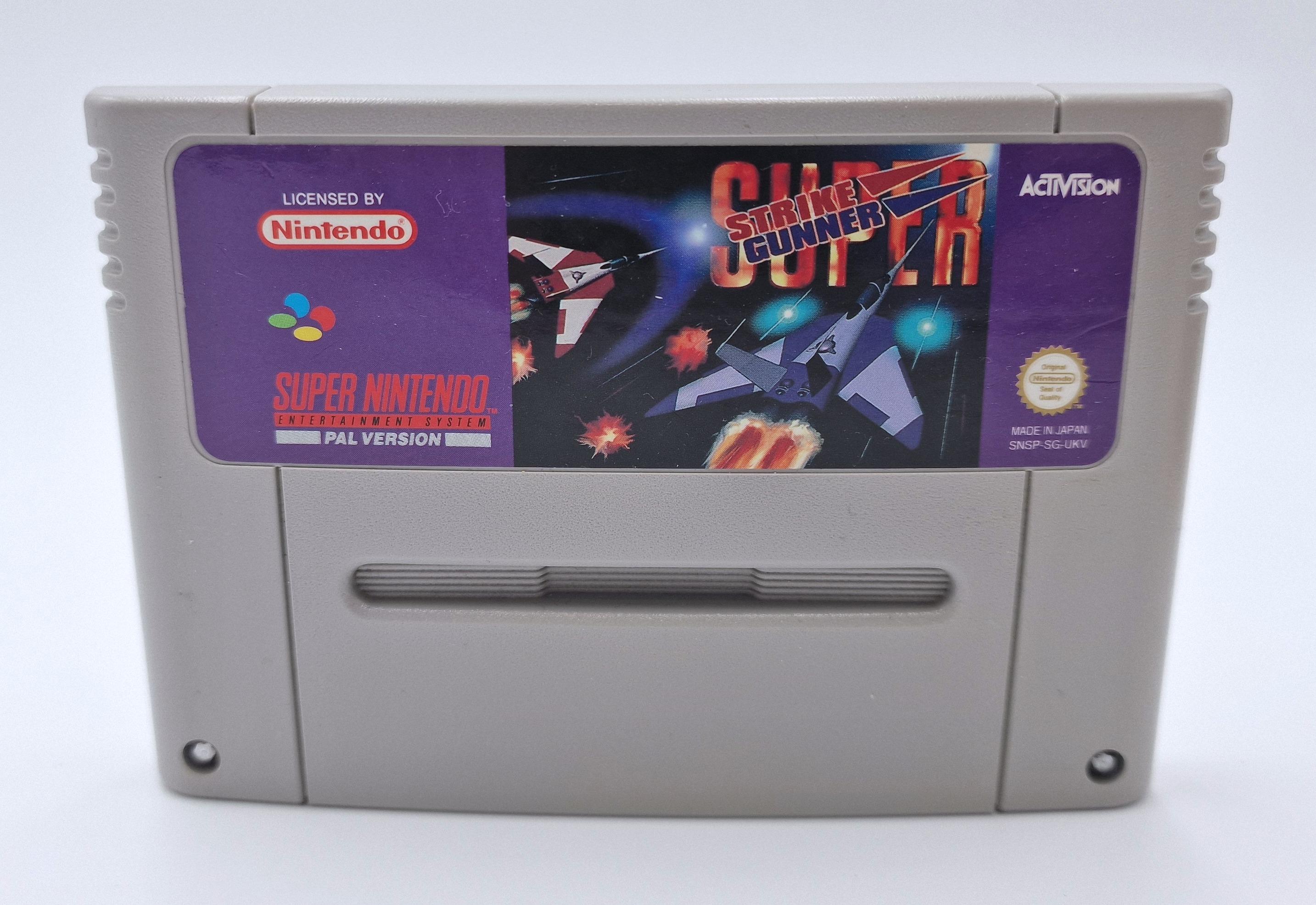 Super Strike Gunner STG — Nintendo SNES PAL