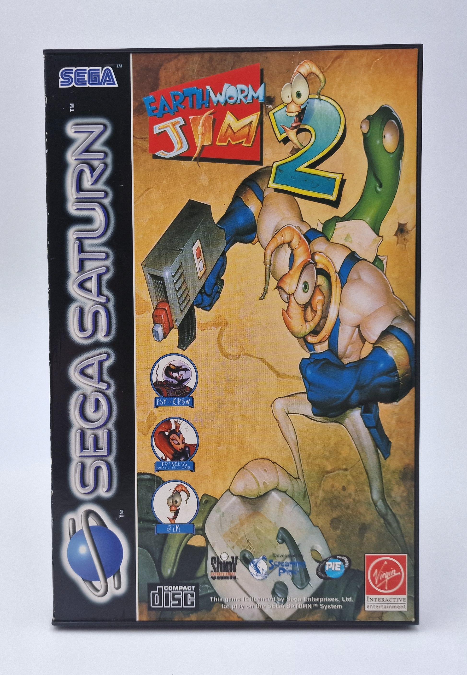 Earthworm Jim 2 — SEGA Saturn PAL (Europe)