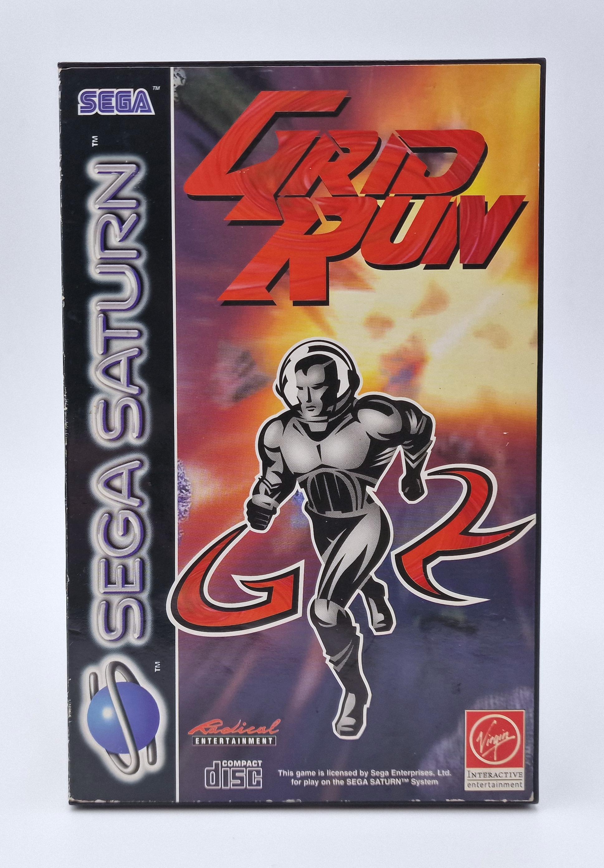 Grid Run — SEGA Saturn PAL