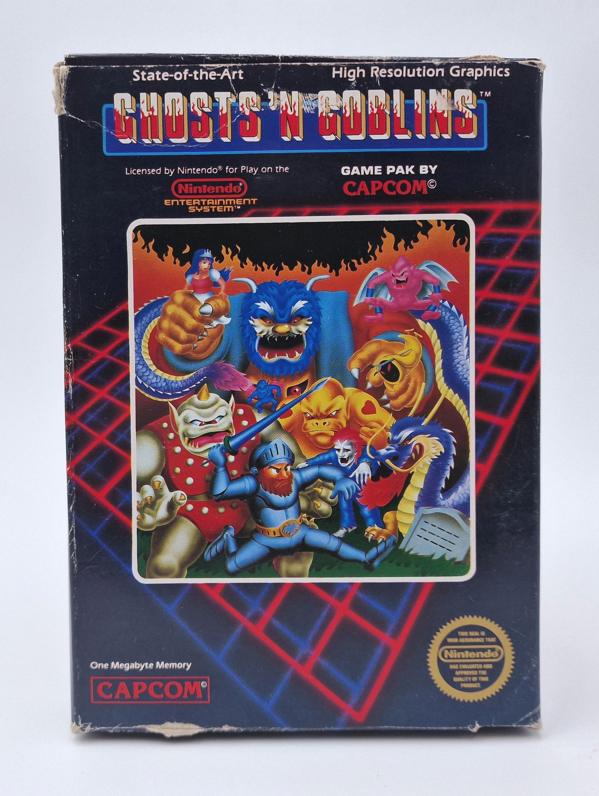 Ghosts 'n Goblins — Nintendo NES / FC US