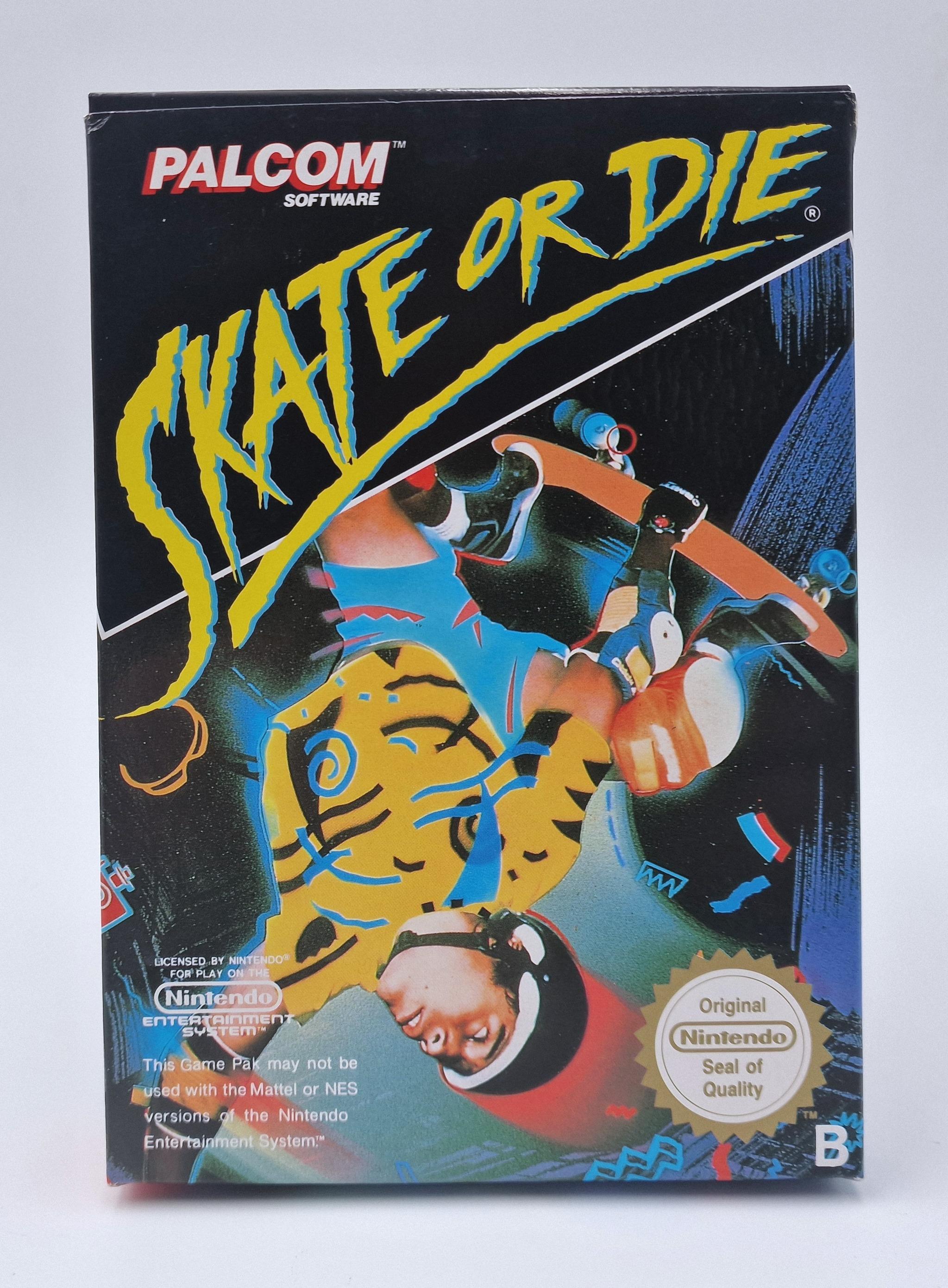 Skate or Die — Nintendo NES / FC PAL
