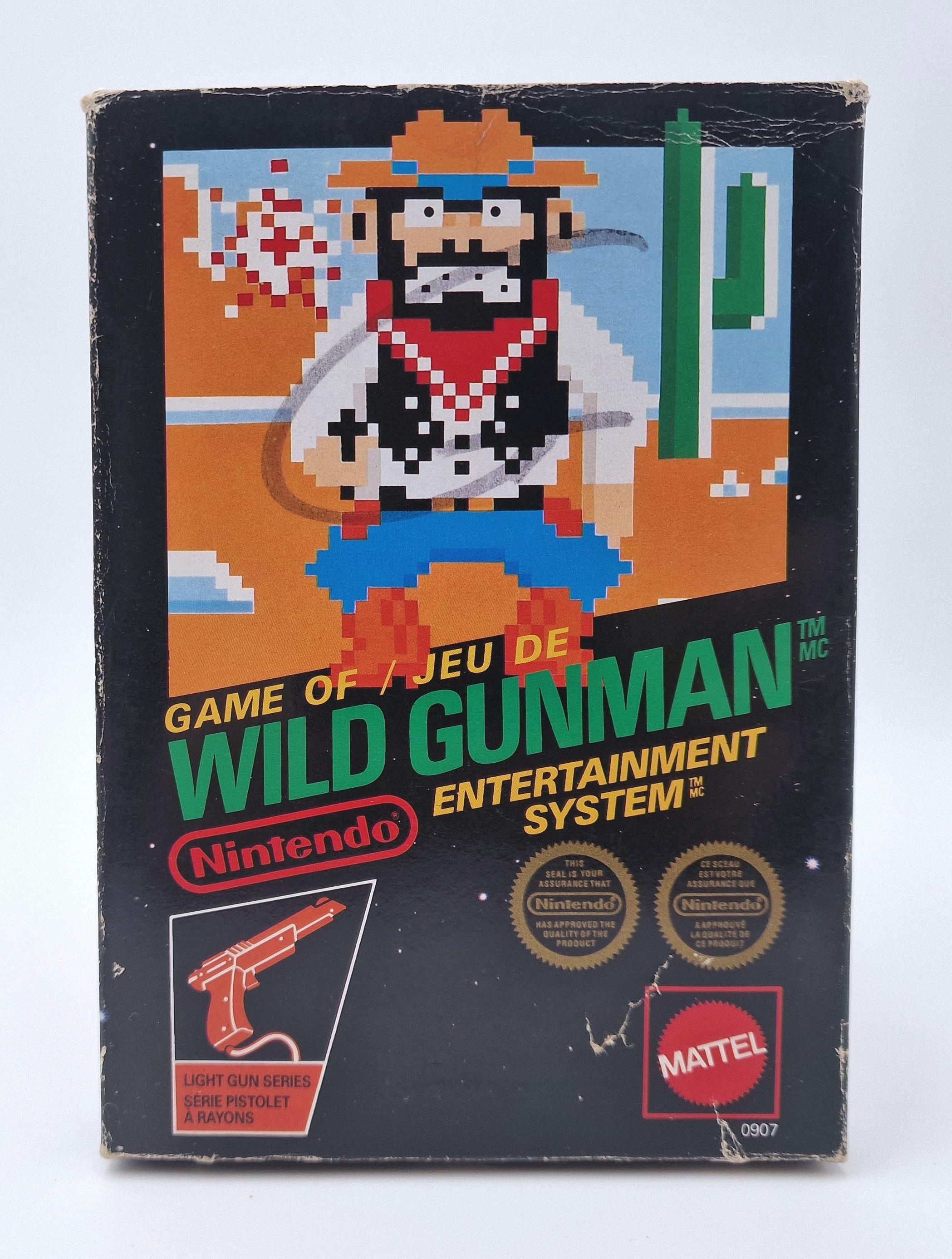 Wild Gunman — Nintendo NES / FC US