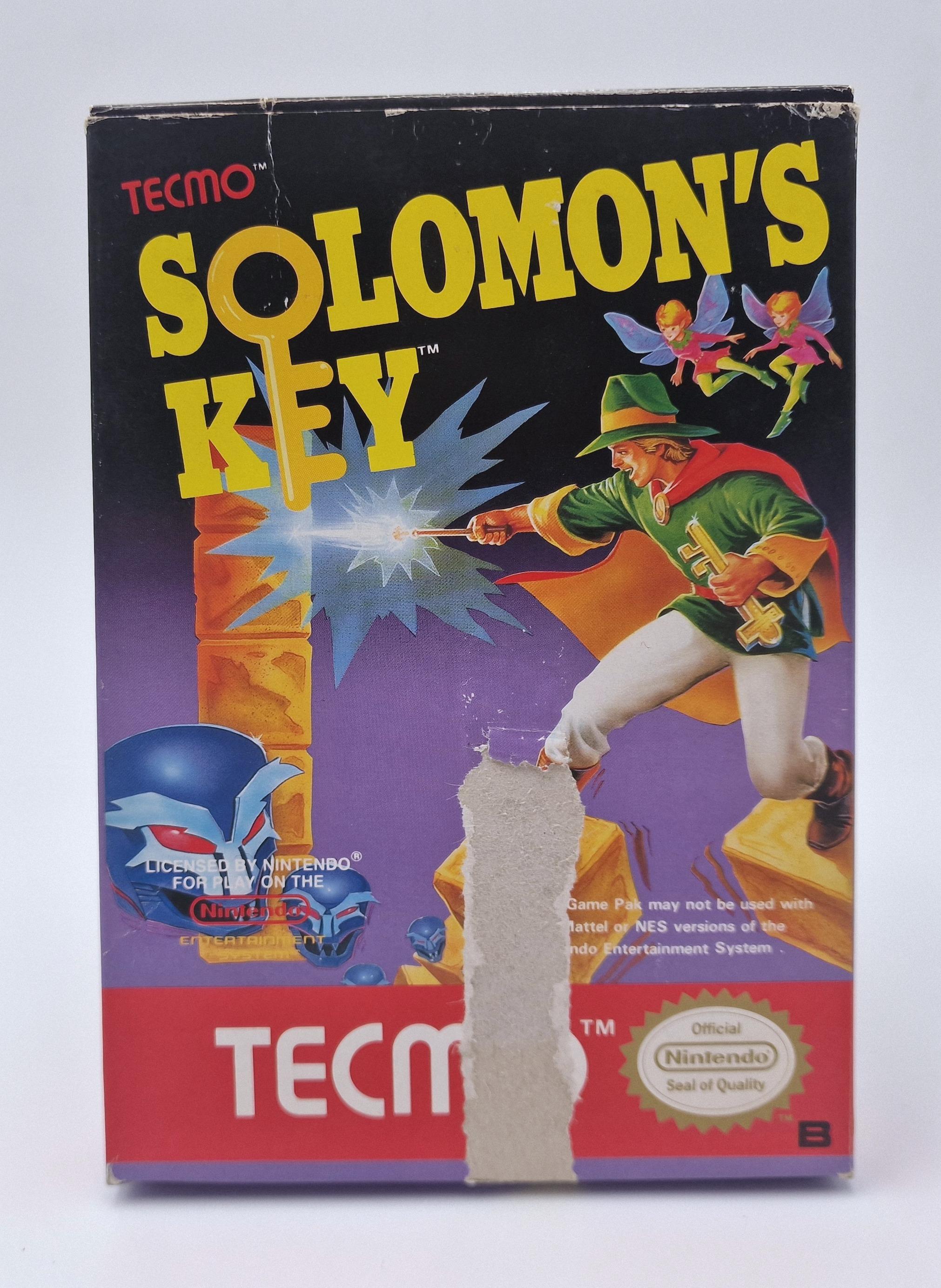 Solomon's Key — Nintendo NES / FC PAL