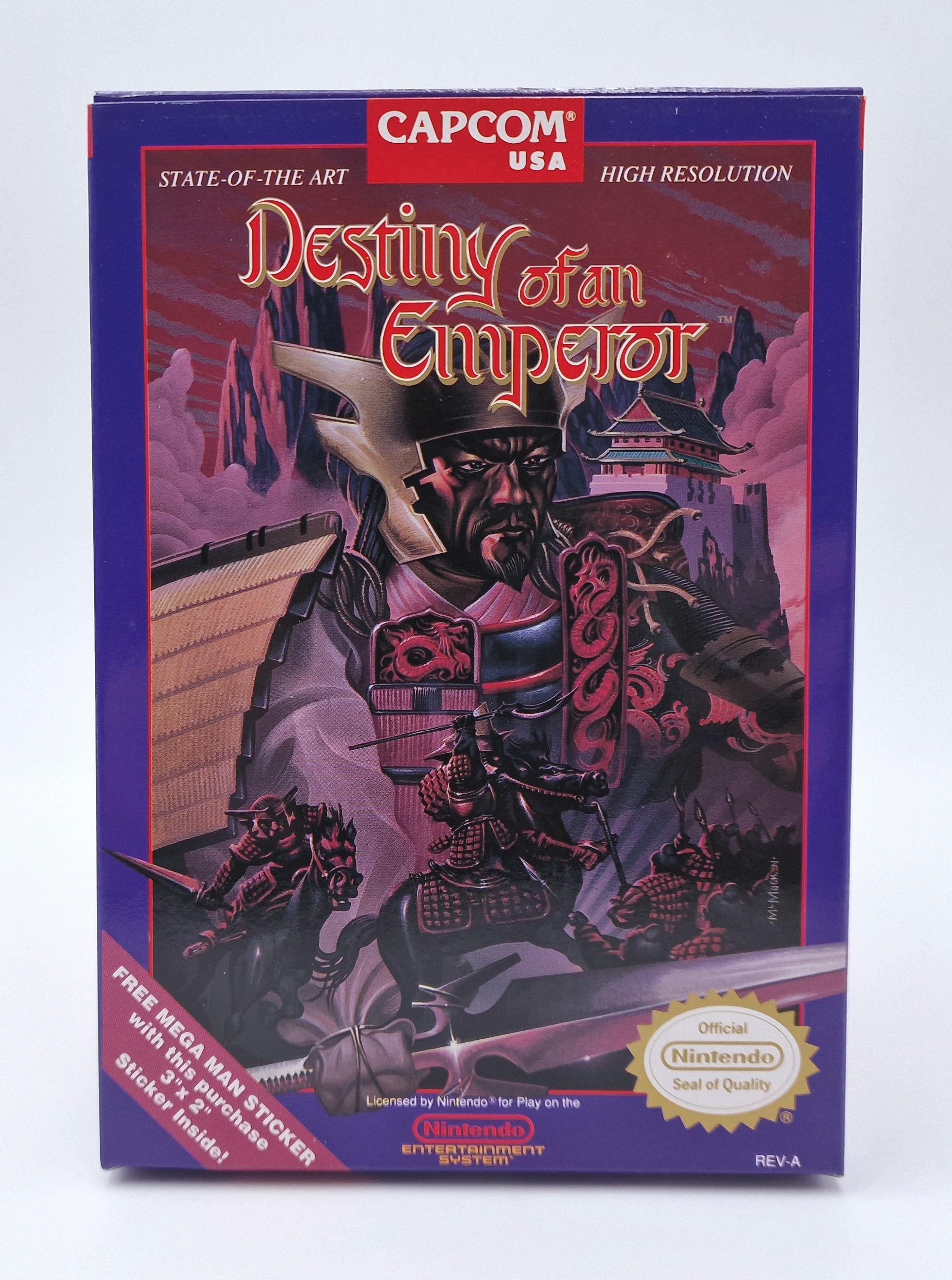 Destiny of an Emperor — Nintendo NES / FC US