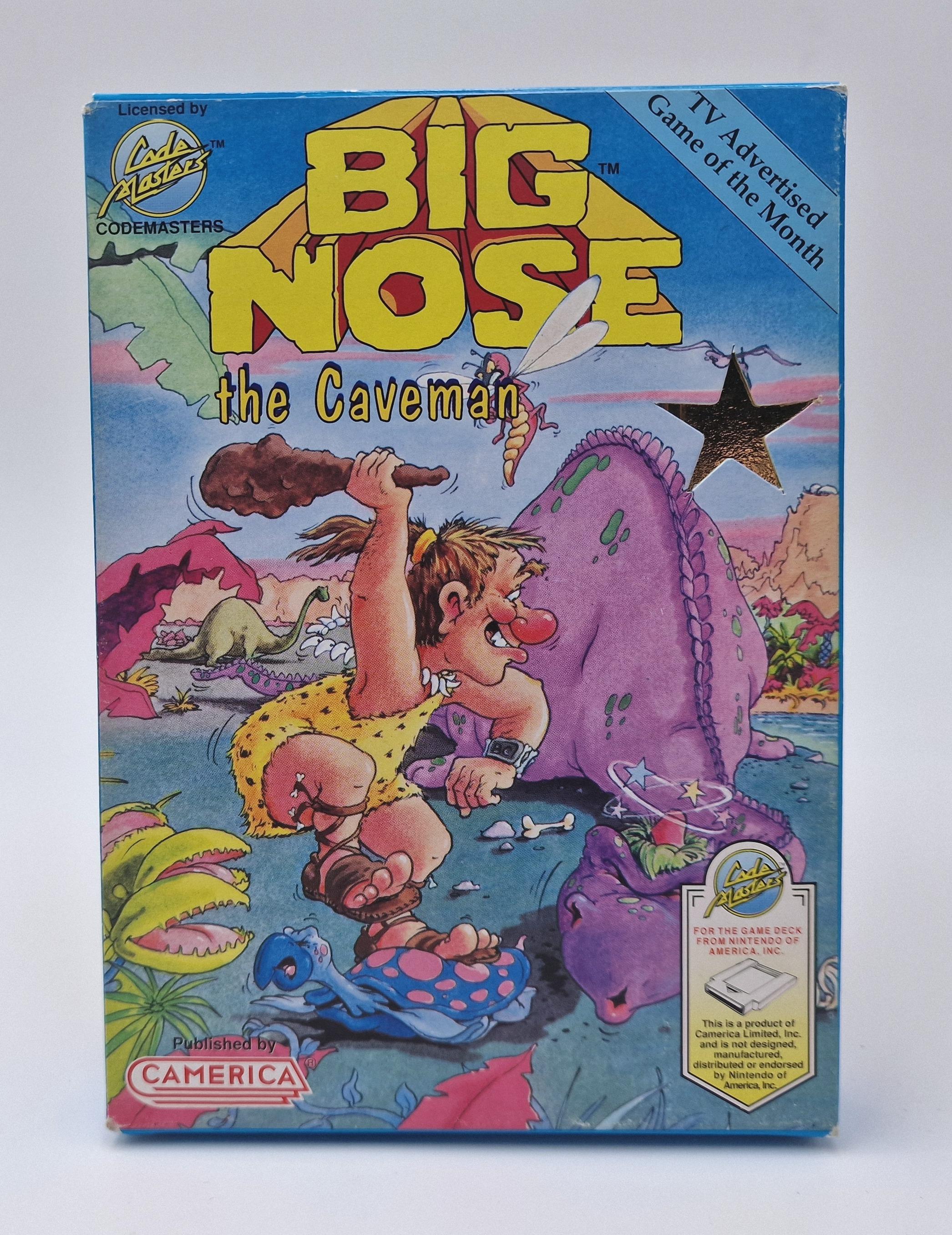 Big Nose the Caveman — Nintendo NES / FC US