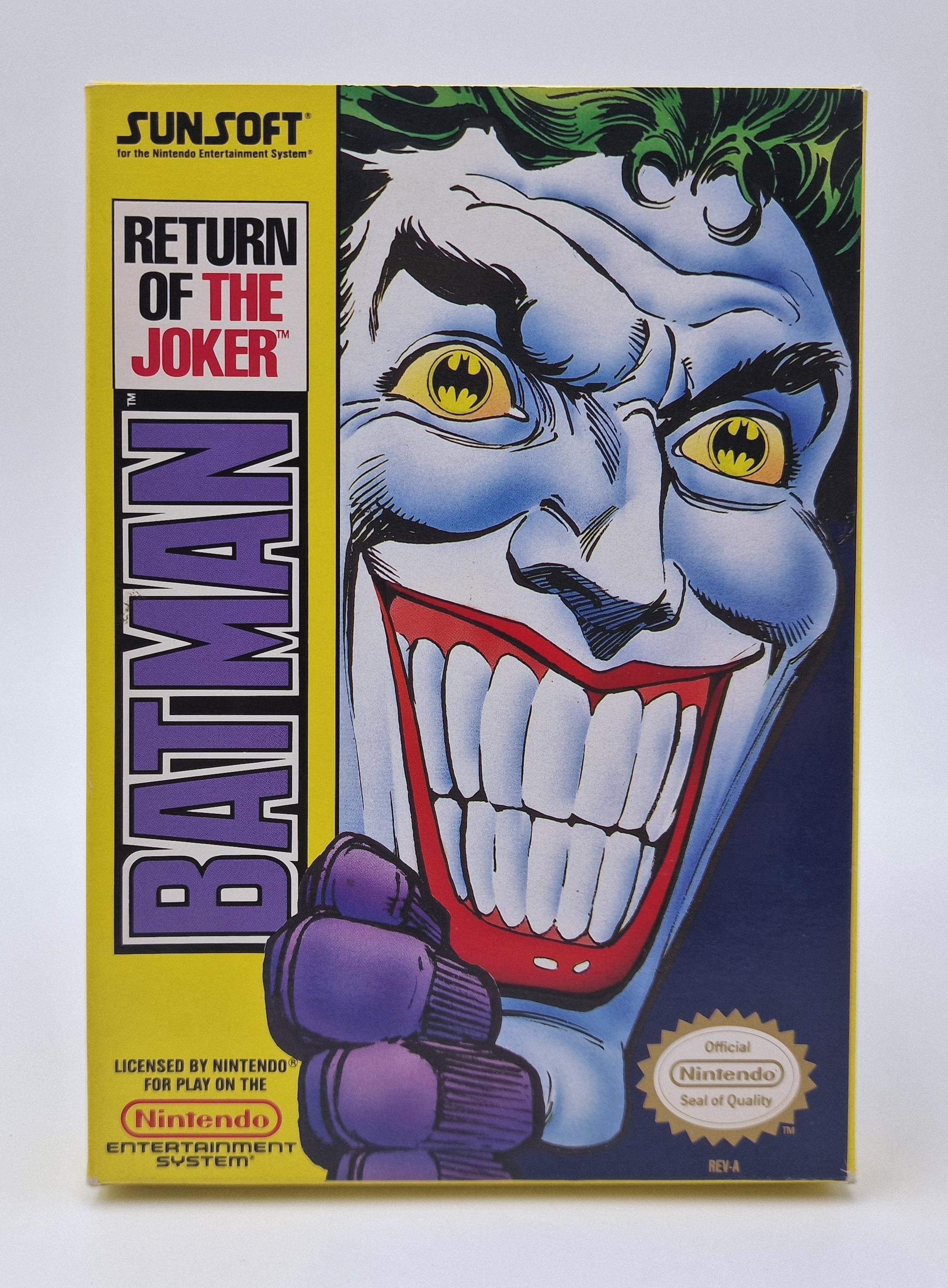 Batman: Return of the Joker — Nintendo NES / FC US