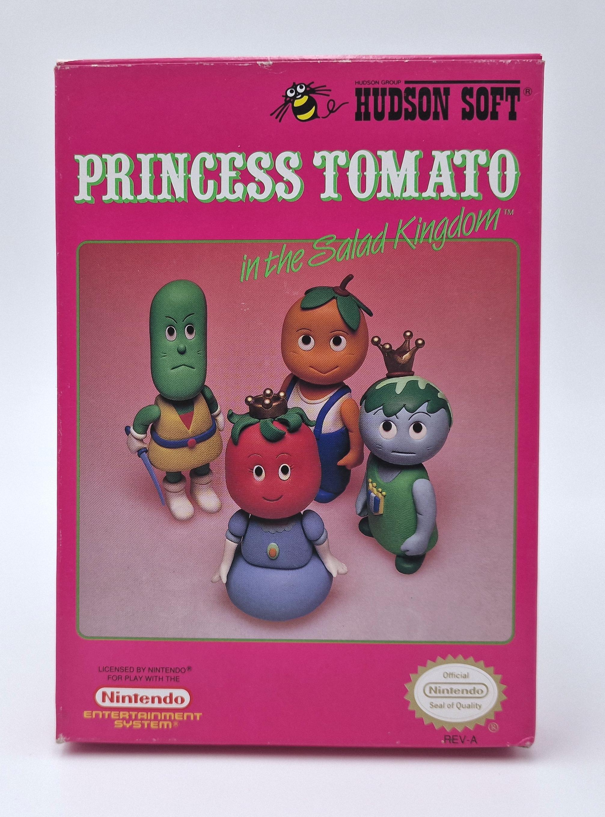 Princess Tomato in the Salad Kingdom — Nintendo NES / FC US