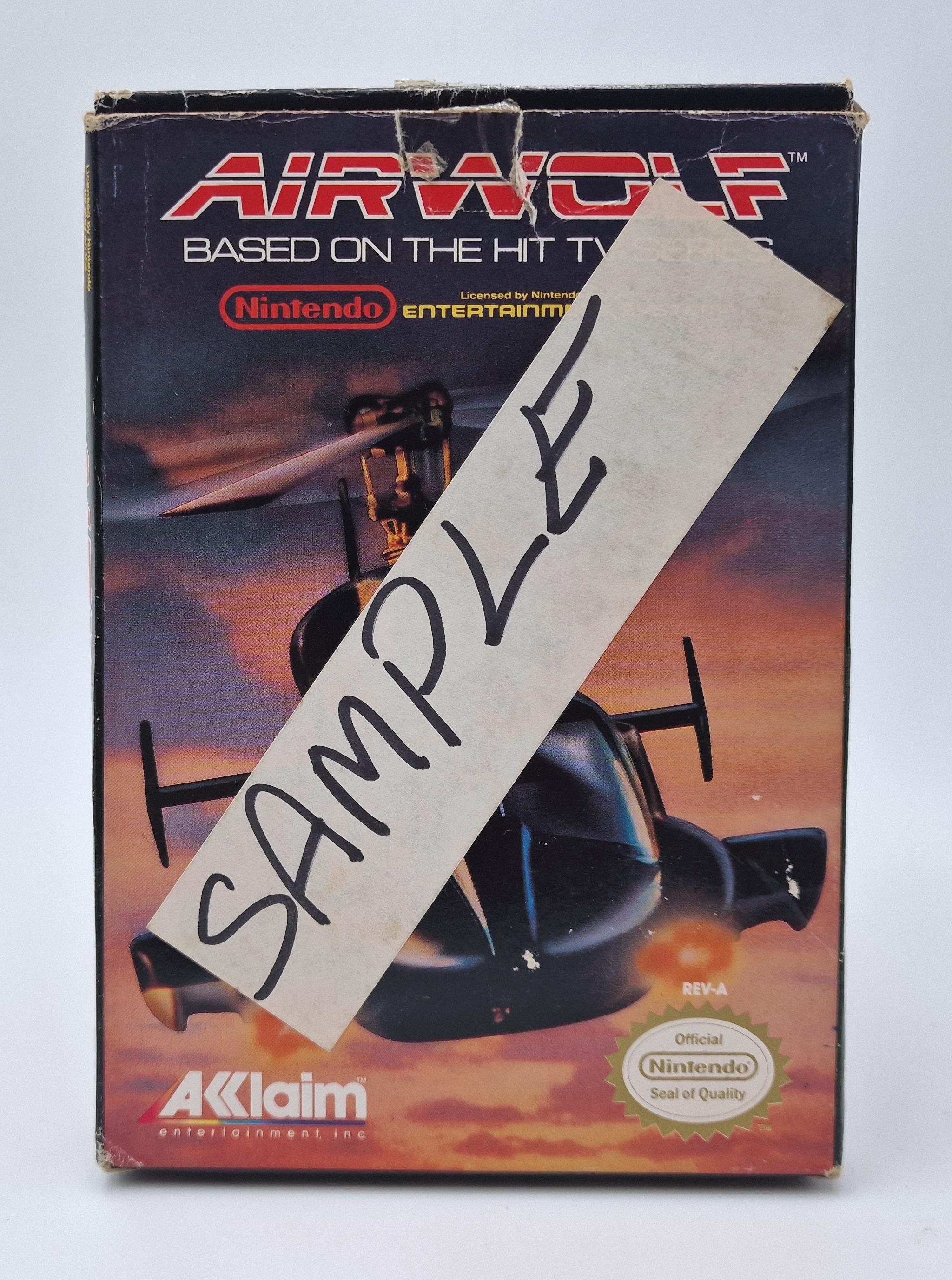 Airwolf — Nintendo NES / FC US