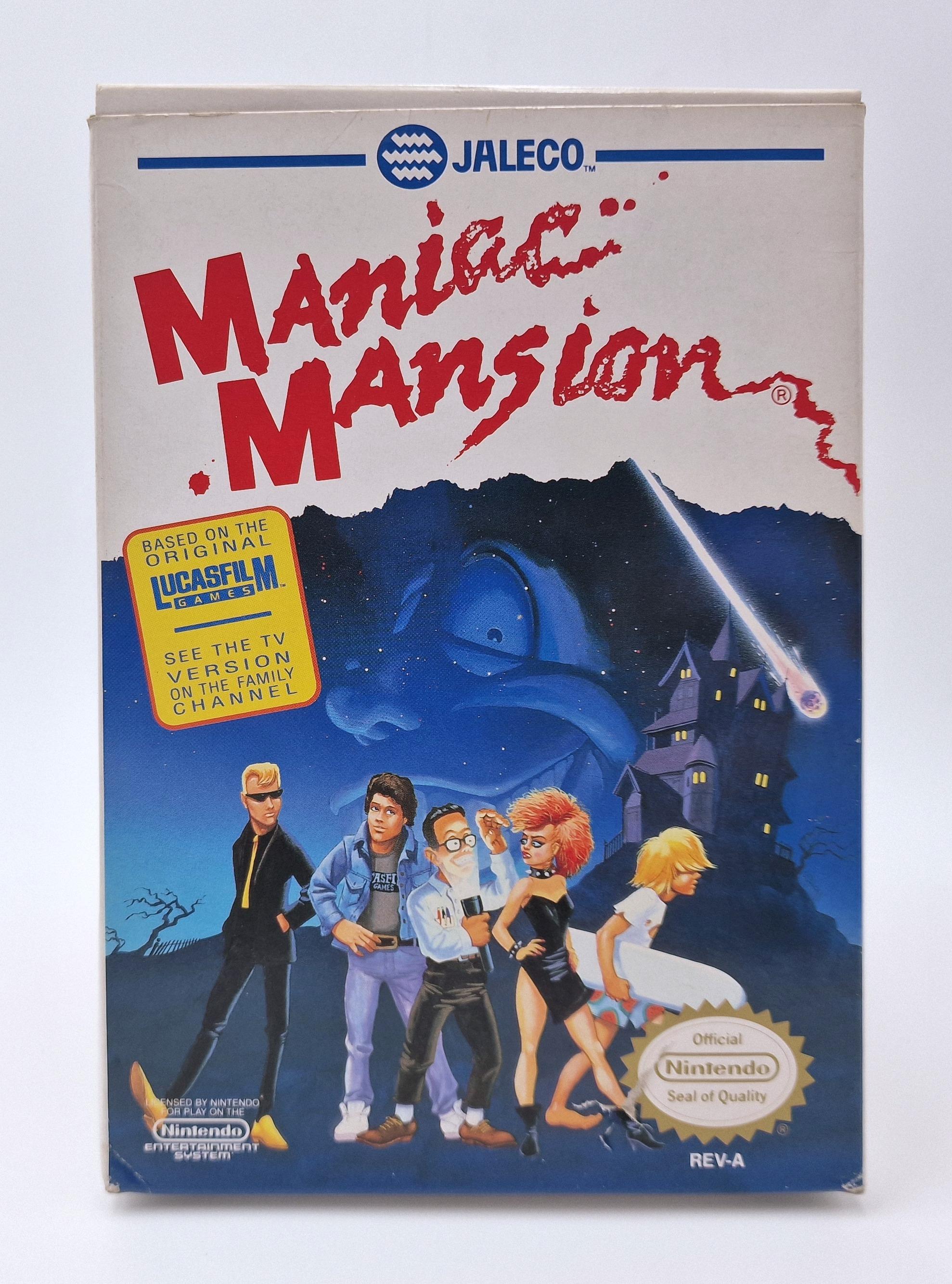 Maniac Mansion — Nintendo NES / FC US